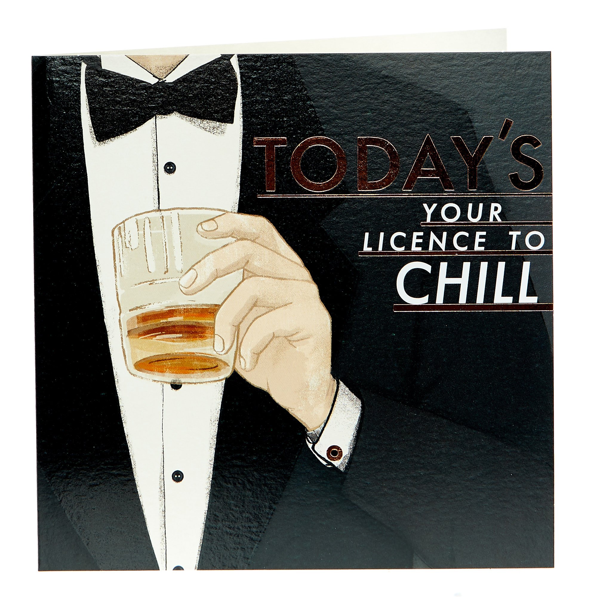 Birthday Card - Your Licence to Chill