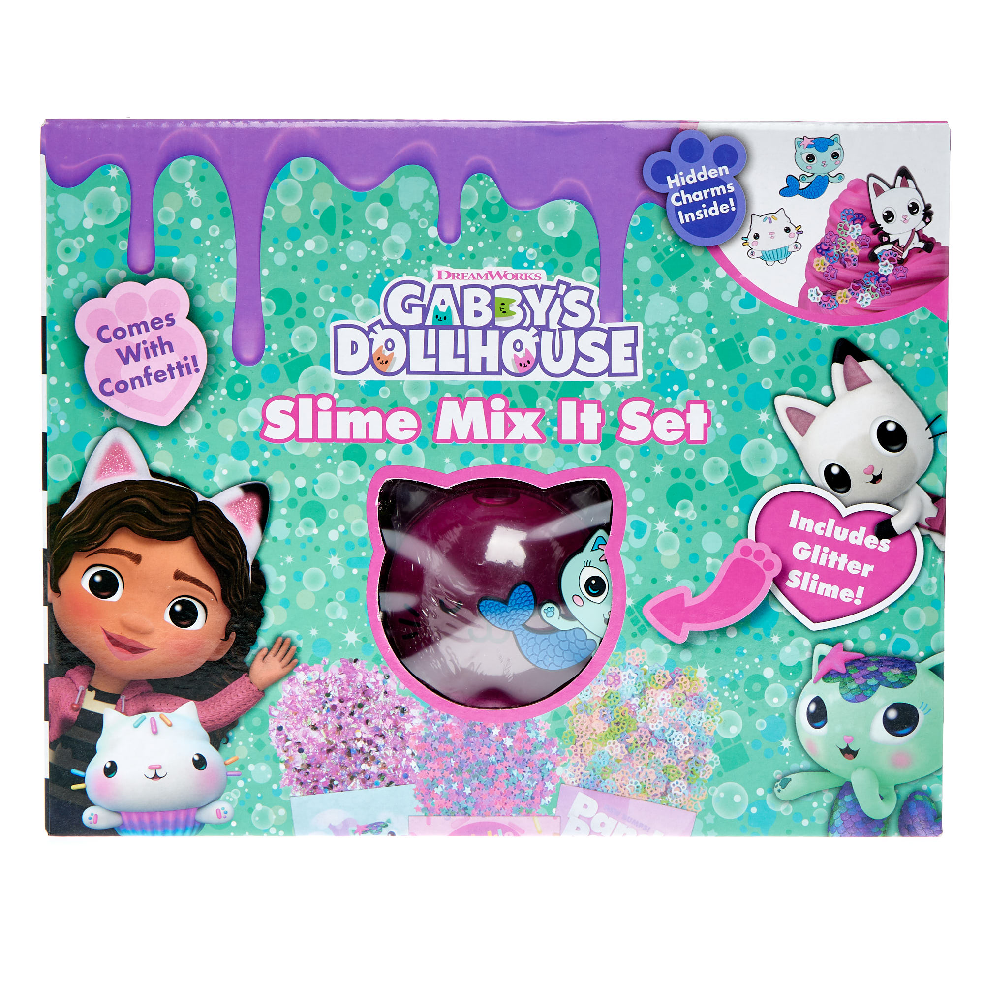 Gabby's Dollhouse Slime Mix It Set