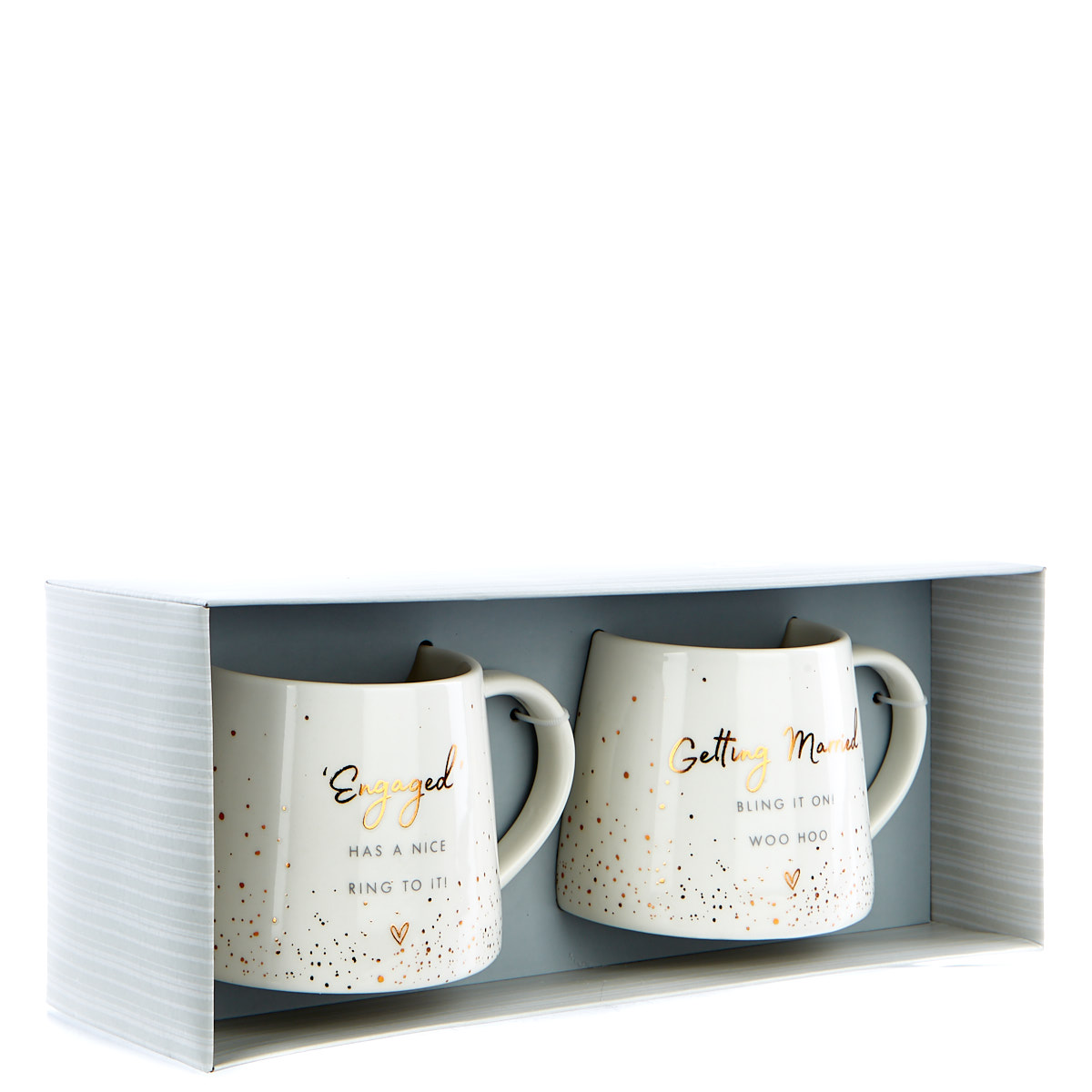 Perfect Together Happy Engagement Twin Mug Gift Set