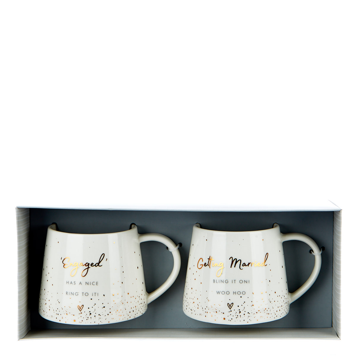 Perfect Together Happy Engagement Twin Mug Gift Set