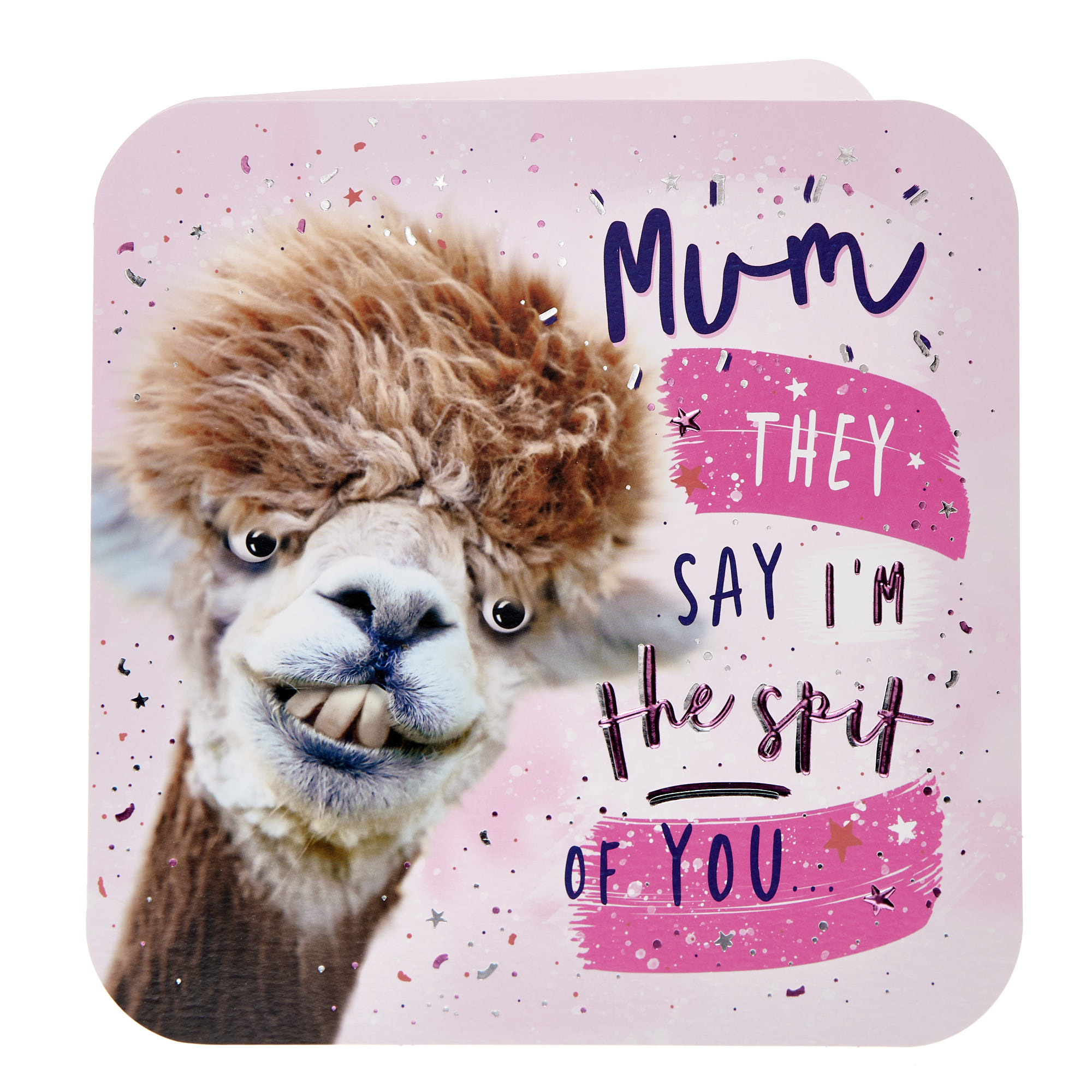Mum They Say I'm The Spit Of You Mother's Day Card