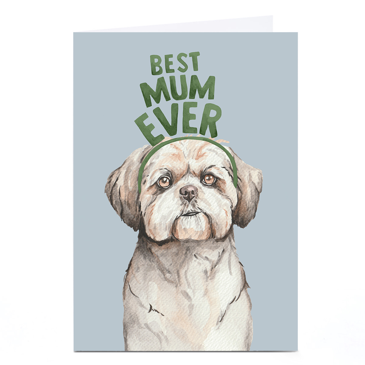 Personalised Lil Wabbit Mother's Day Card - Best Mum Ever Tibertan