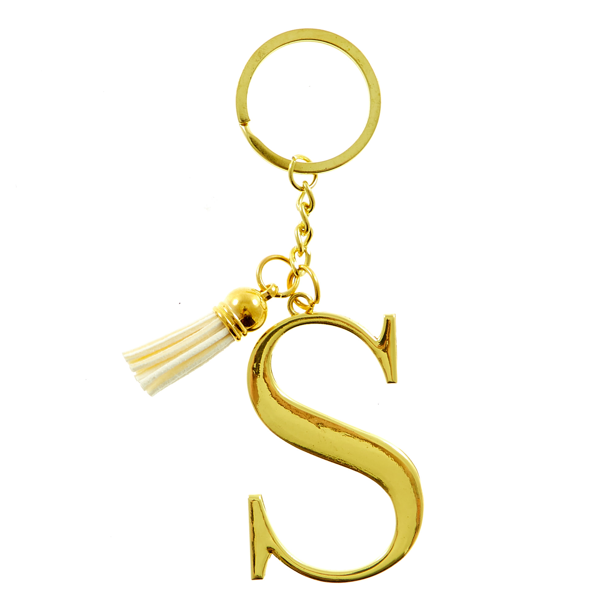 Letter S Key Ring