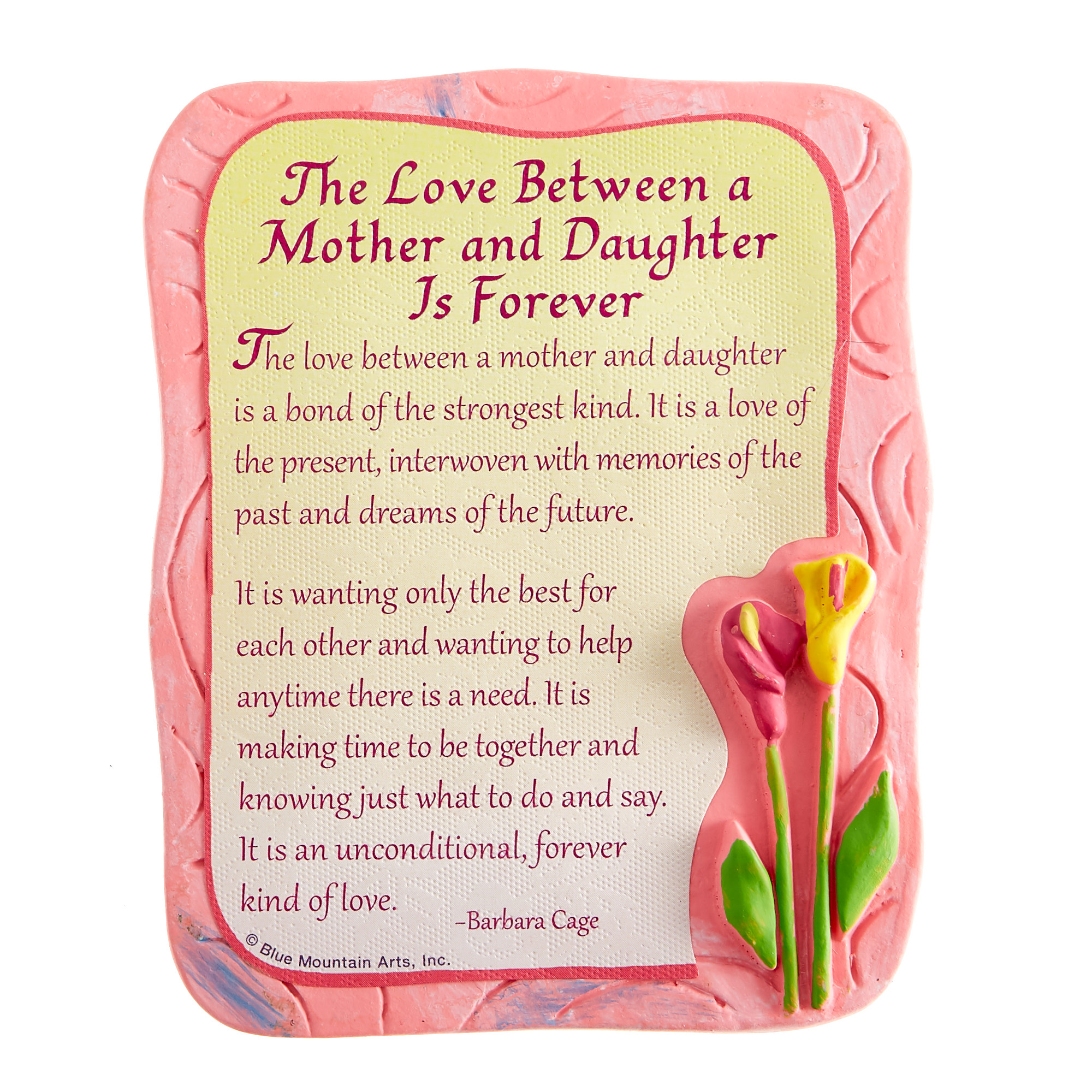 Blue Mountain Arts Magnet - The Love Between A Mother & Daughter