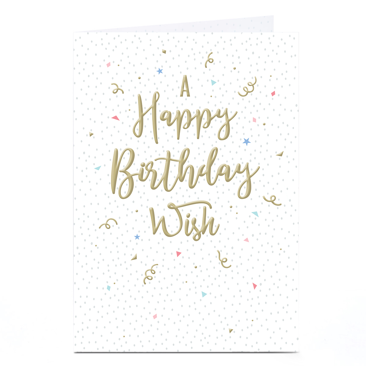 Birthday Card - A Happy Birthday Wish