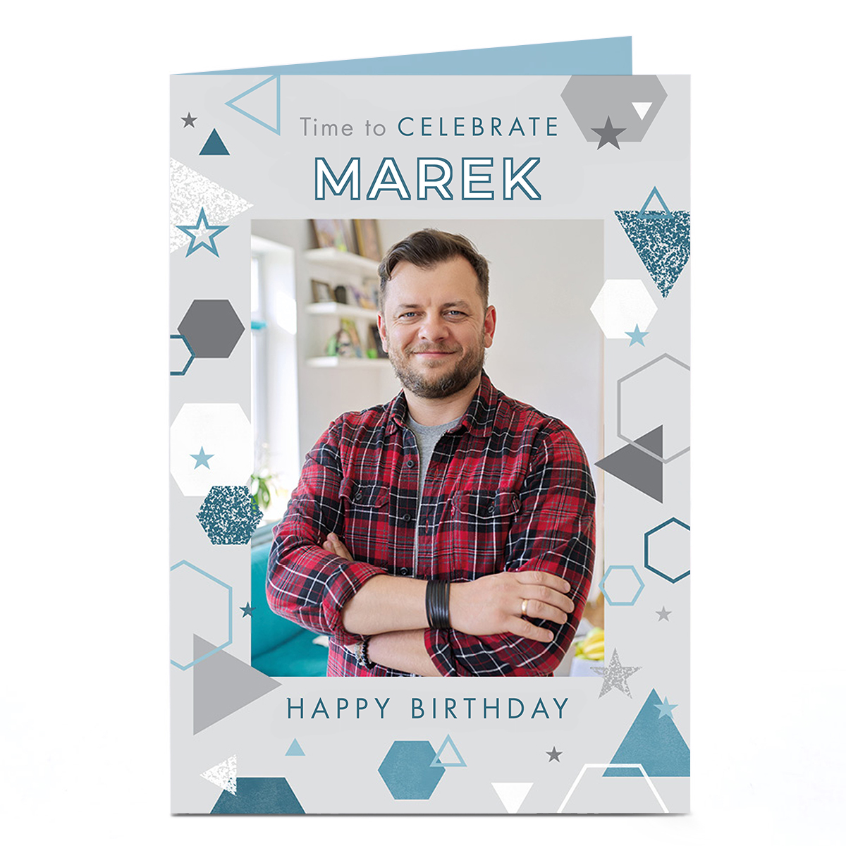 Photo Birthday Card - Time to Celebrate 