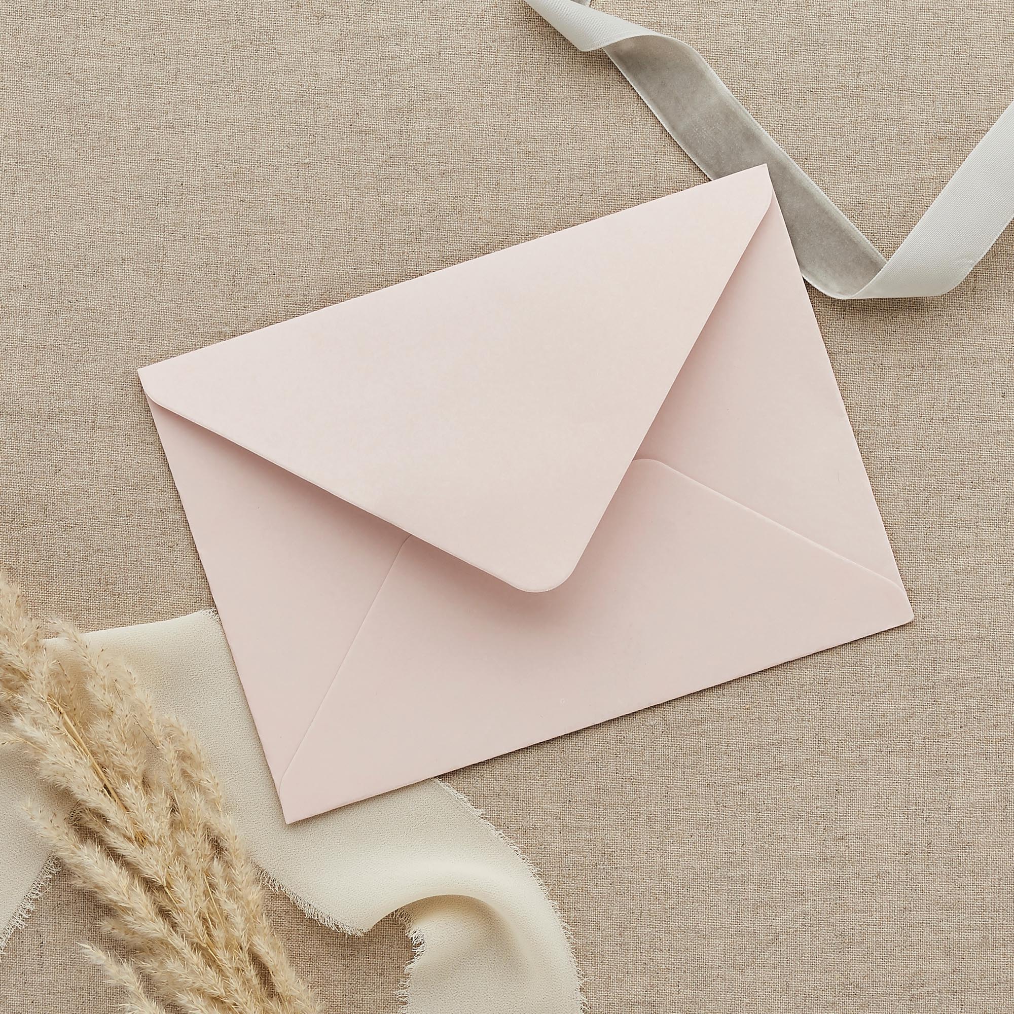 Large C6 Blush Envelopes - Pack of 20