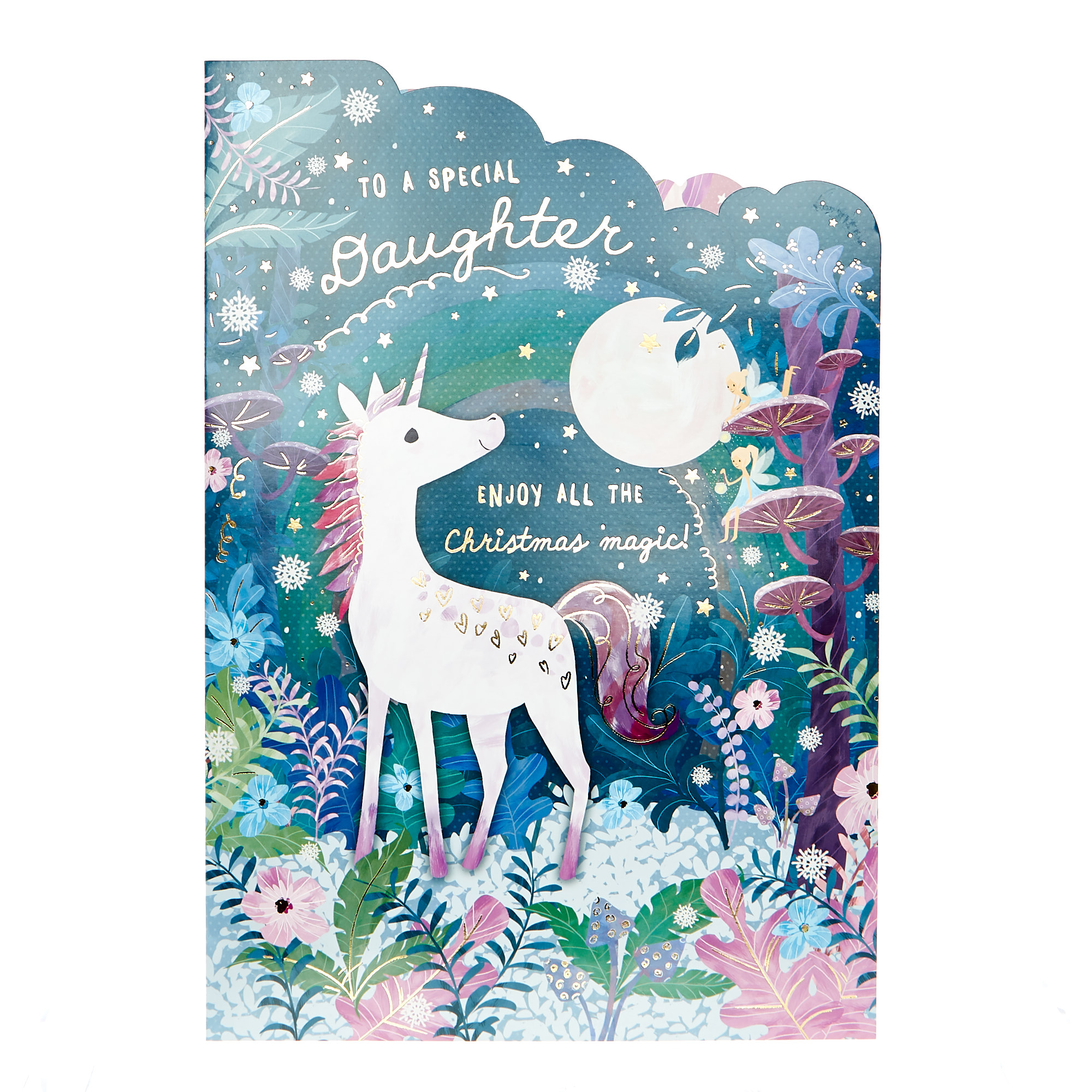 Giant Pop-Out Christmas Card - Special Daughter