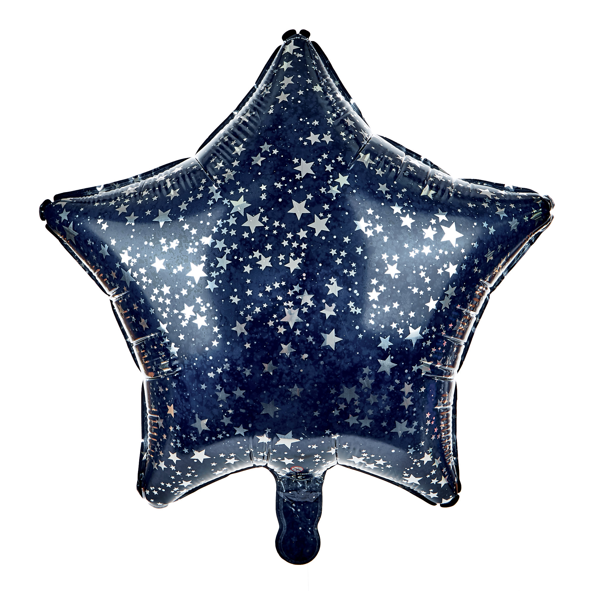 Starry 18-Inch Star-Shaped Foil Helium Balloon