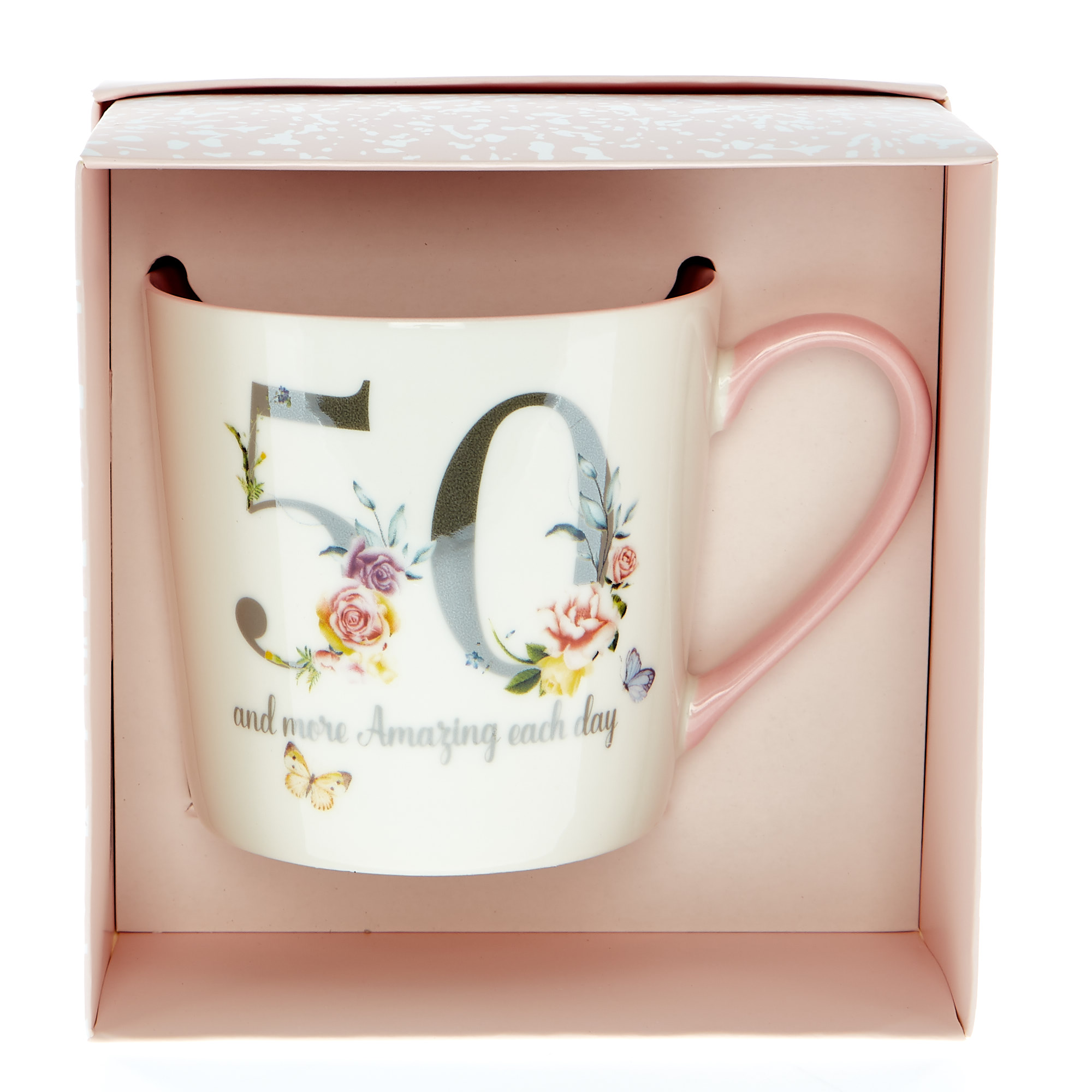50th Birthday Mug In A Box - More Amazing Each Day