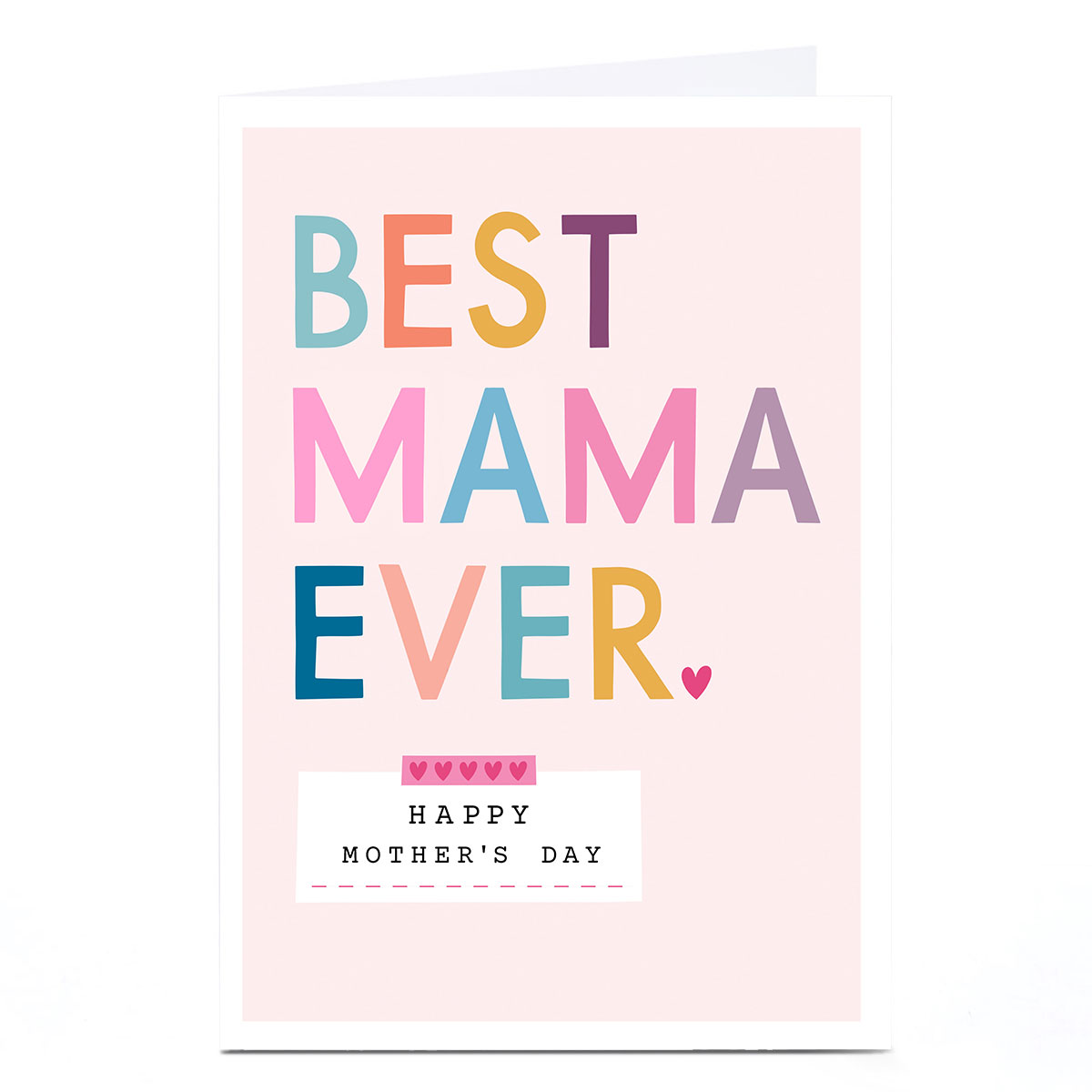 Personalised Lemon and Sugar Mother's Day Card - Best Mama Ever