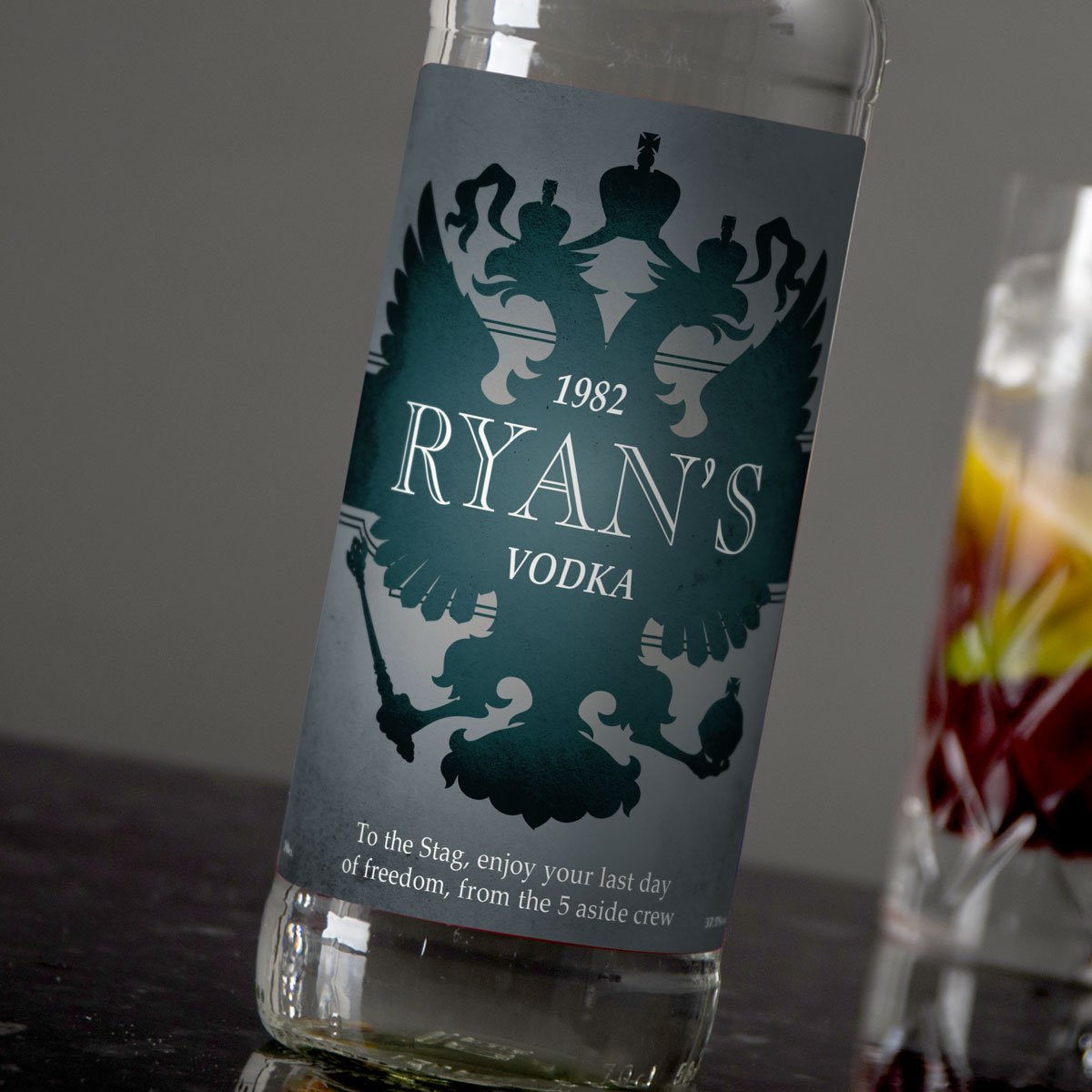Personalised Vodka - Eagle Design