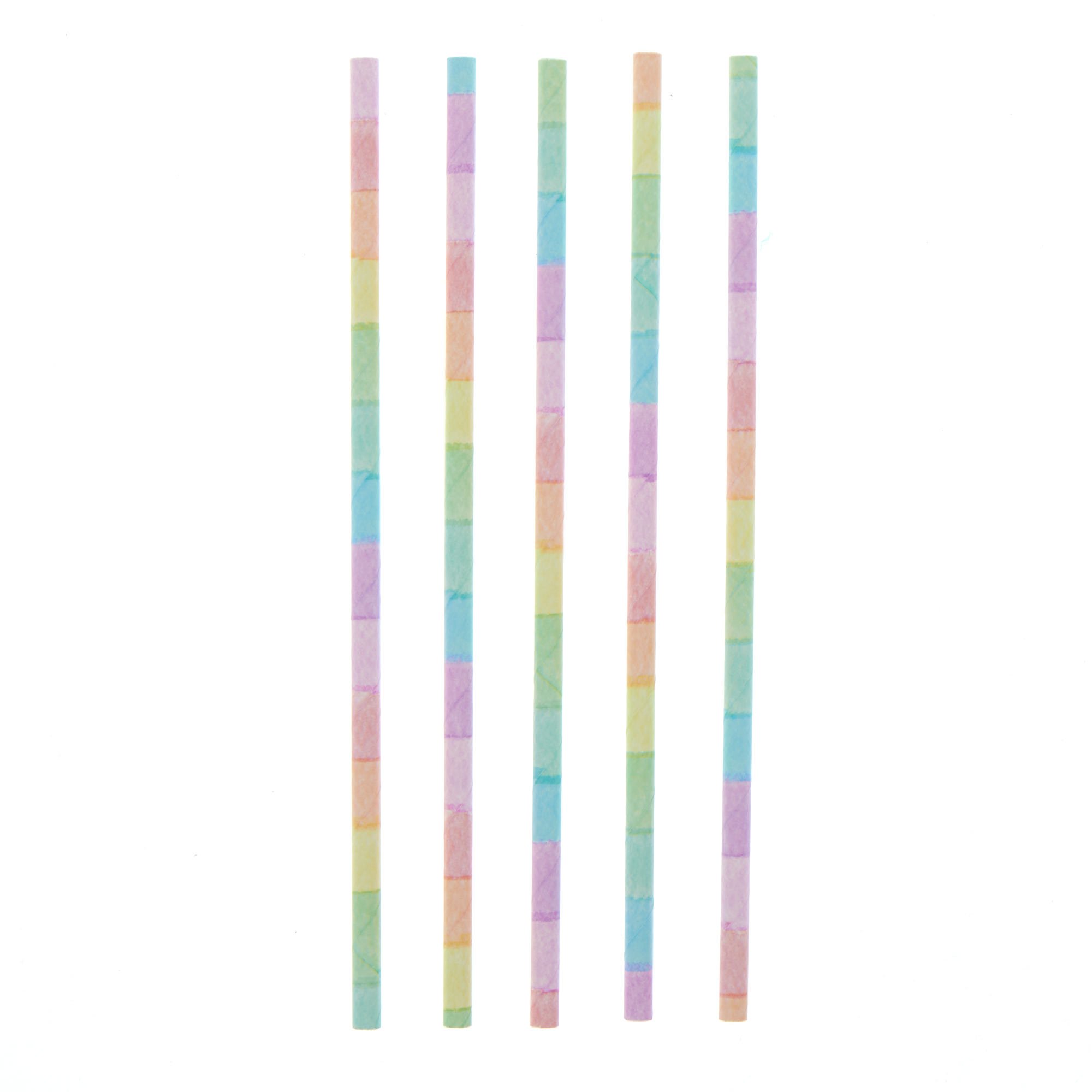 Rainbow Birthday Party Tableware & Decorations Bundle - 8 Guests