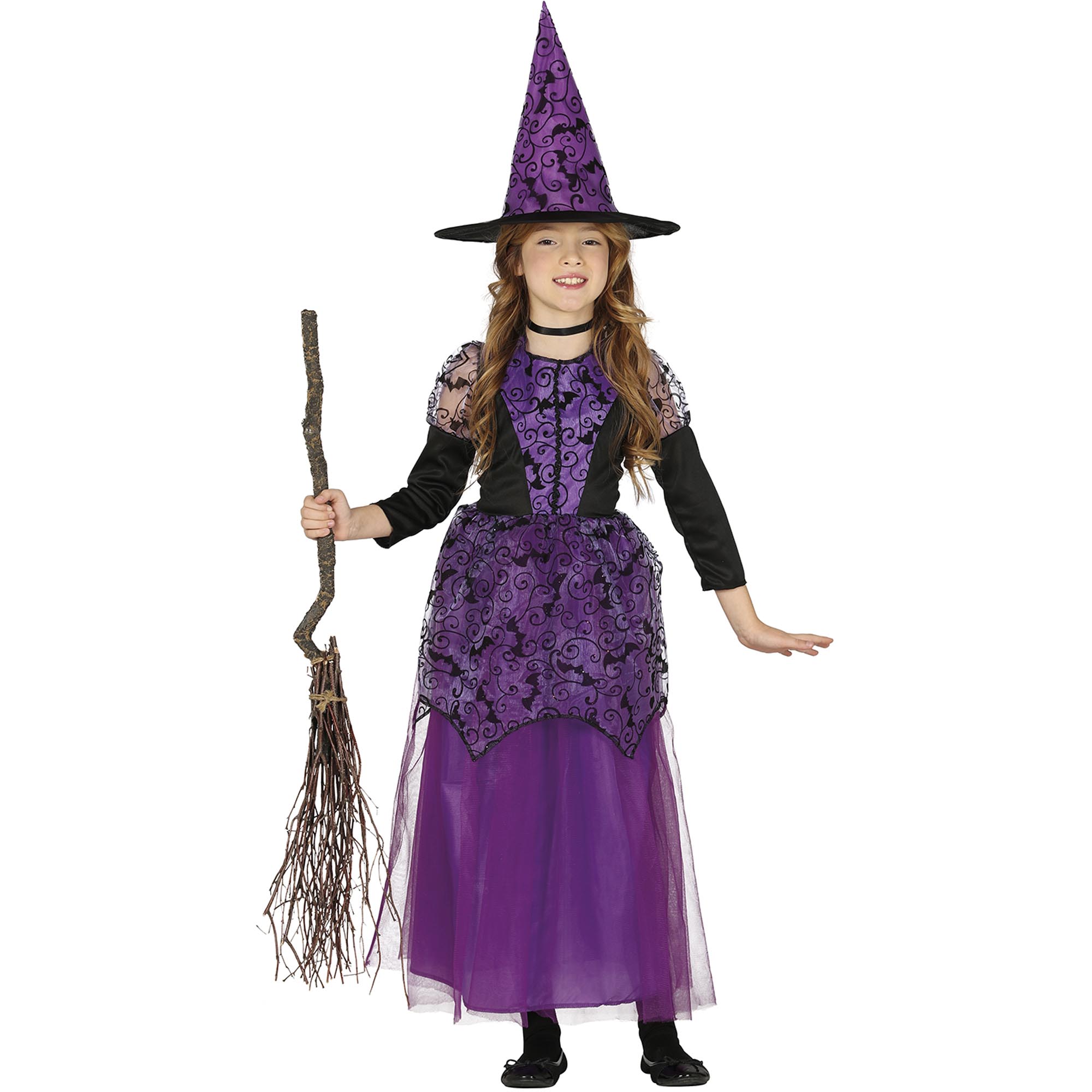 Lilac Witch Children's Fancy Dress Costume