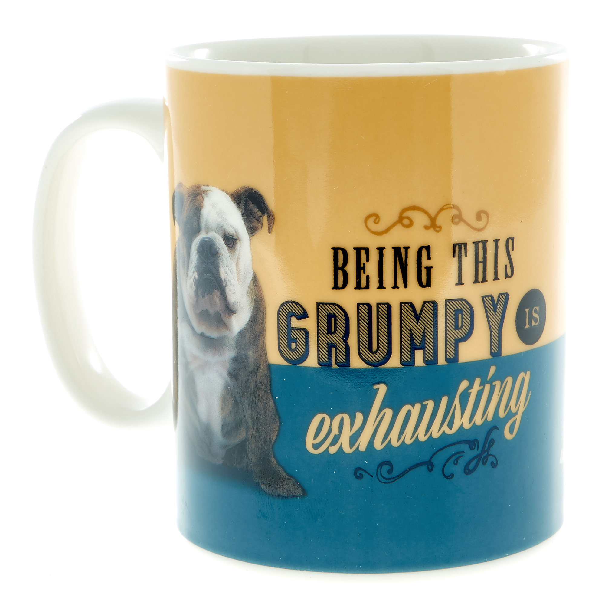 Being This Grumpy Is Exhausting Mug