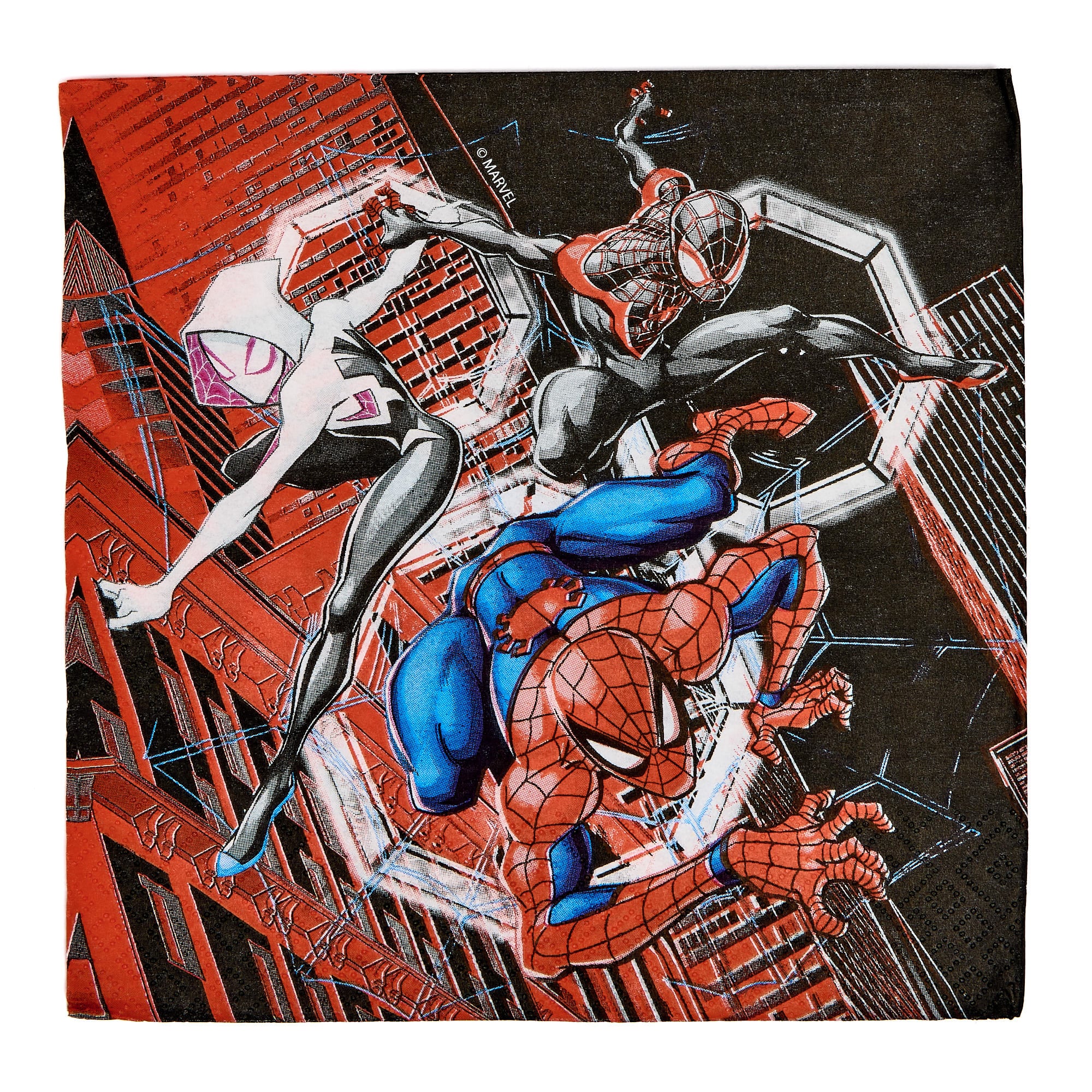 Spider-Man Crime Fighter Party Tableware & Decorations - 16 Guests