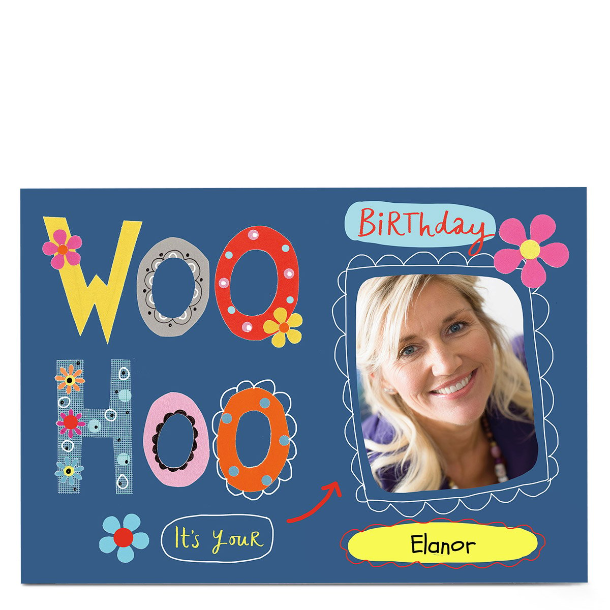 Photo Lindsay Loves To Draw Birthday Card - Woo Hoo