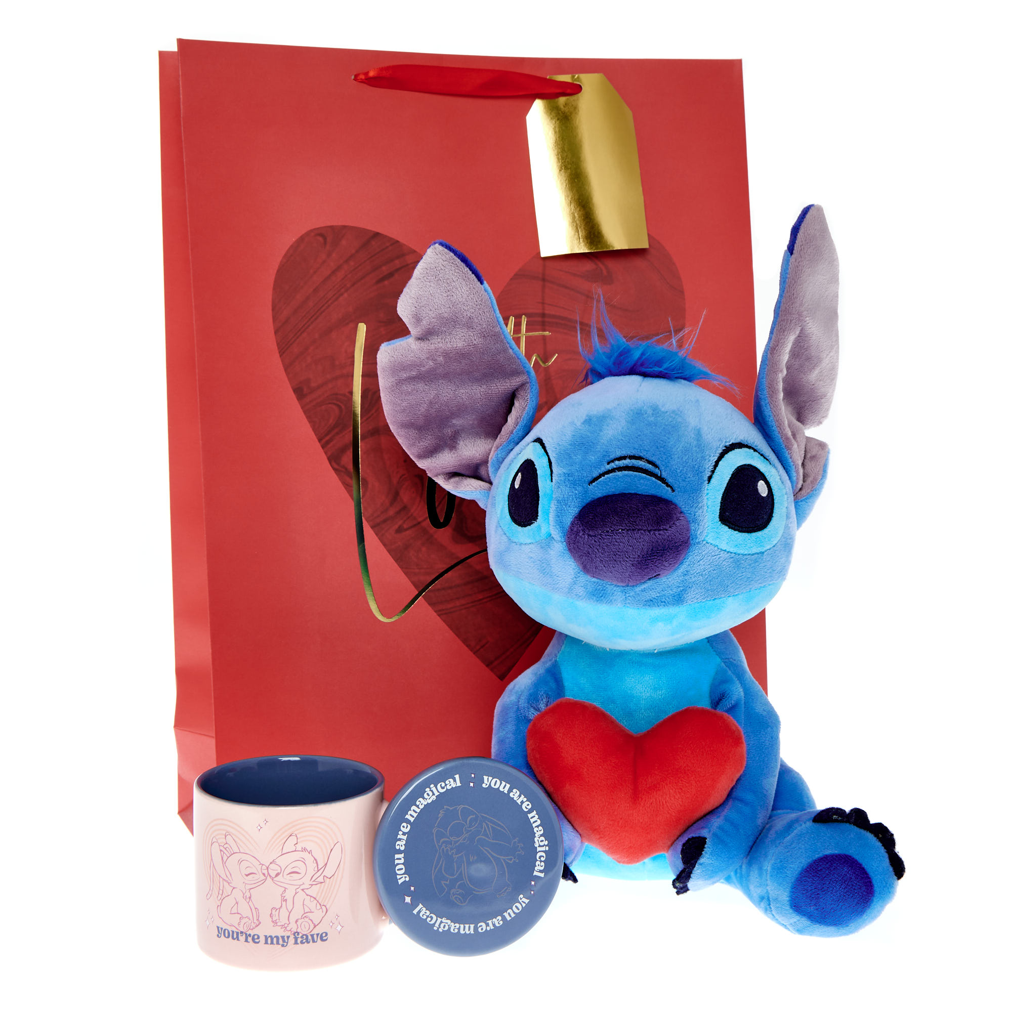 Disney Stitch Valentine's Day Gift Bundle