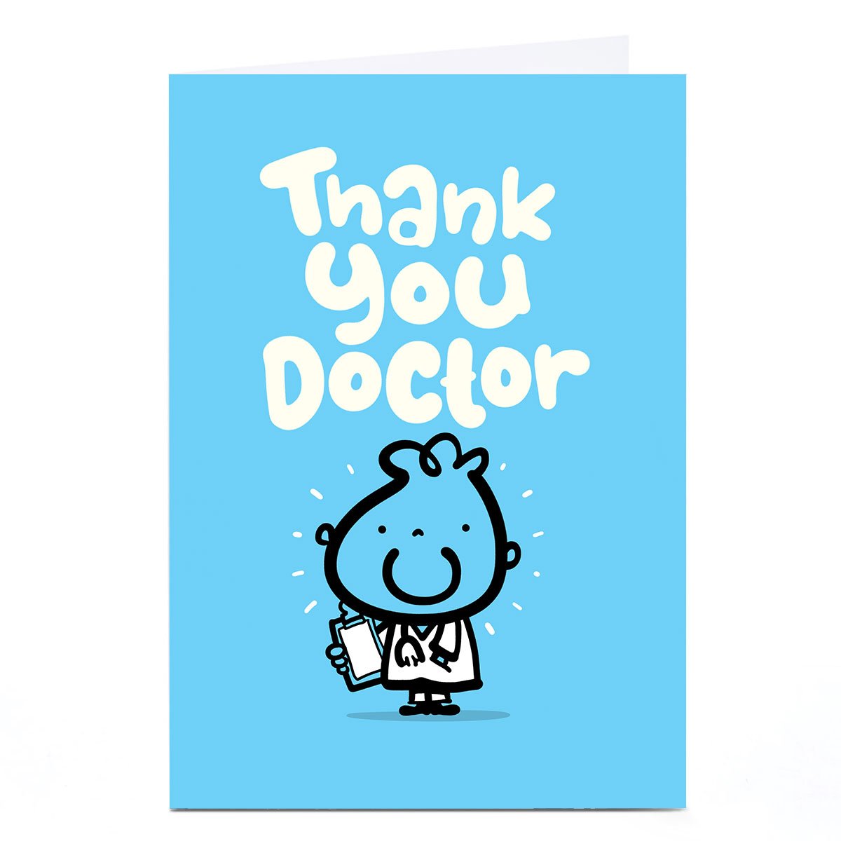 Personalised Fruitloops Thank You Card - Doctor