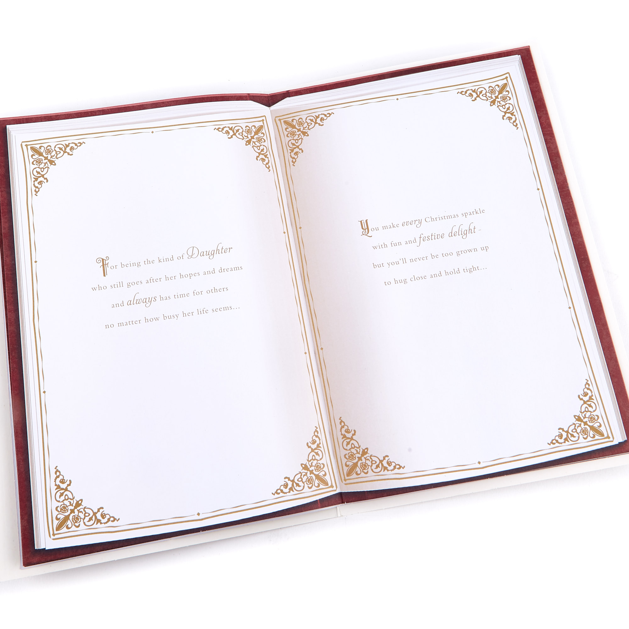 Christmas Card - Amazing Daughter, Book