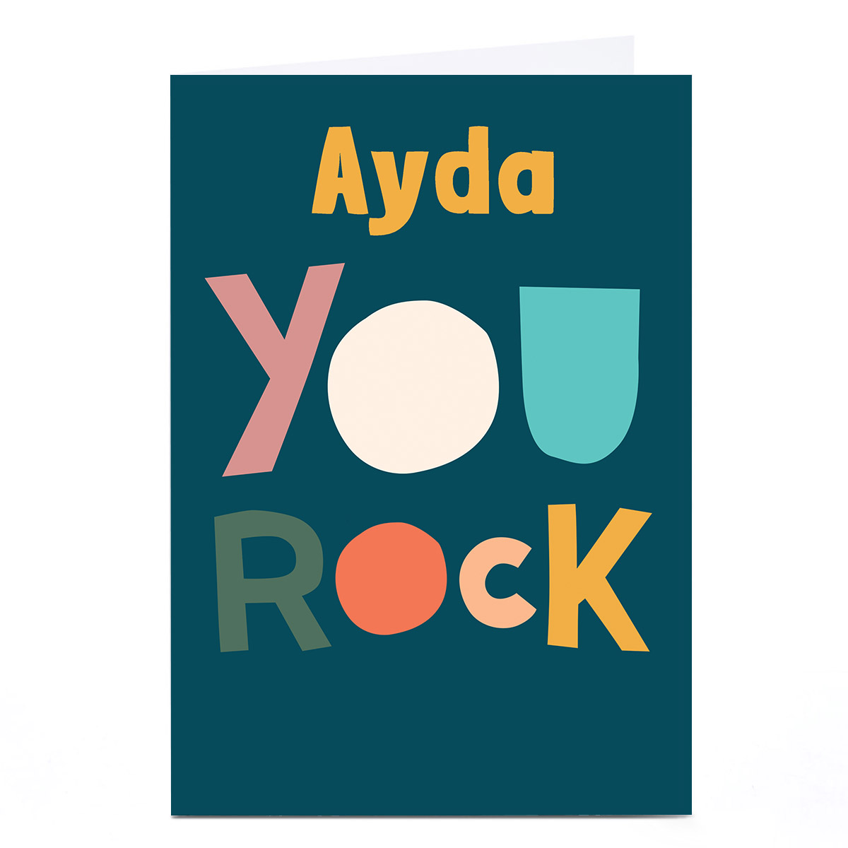 Personalised Hello Munki Card - You Rock
