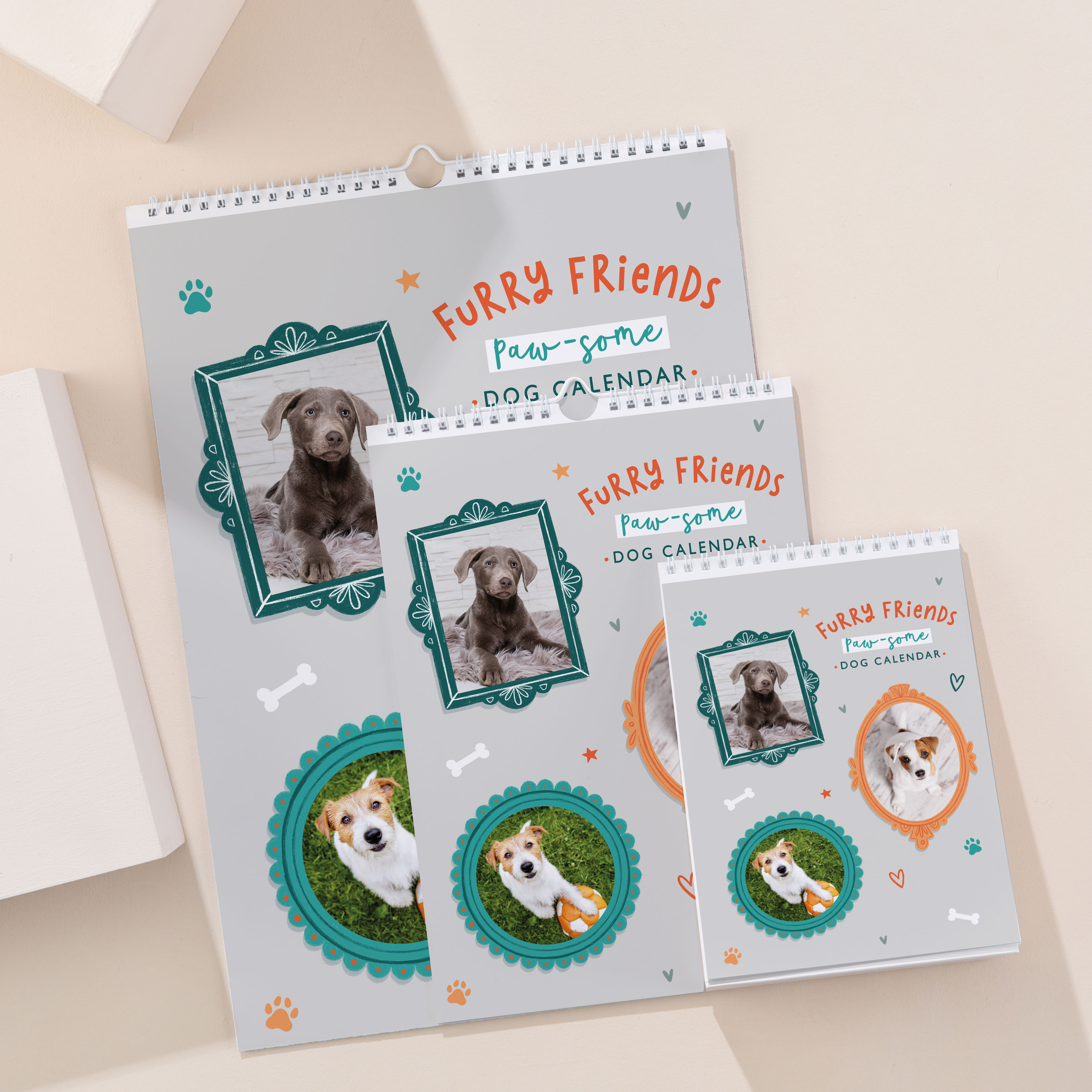 Photo Upload Dogs Calendar