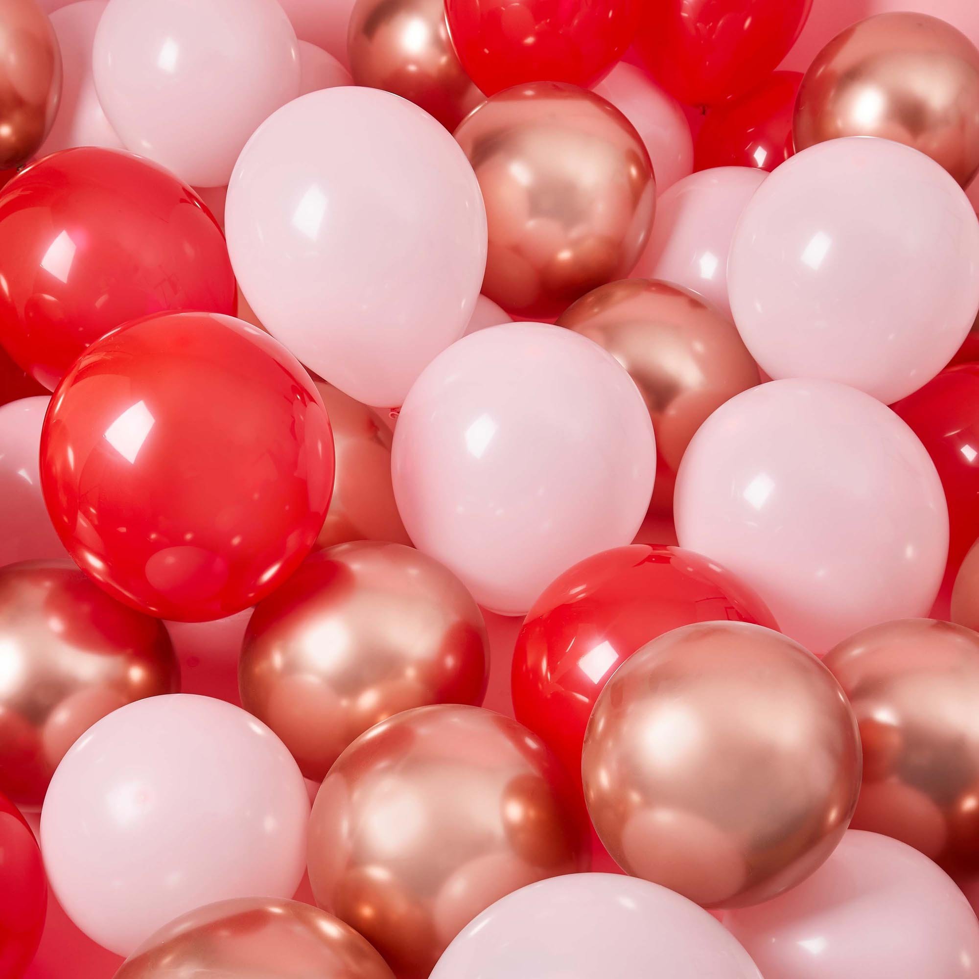 Valentine Balloon Floor Scatter - Pack of 100