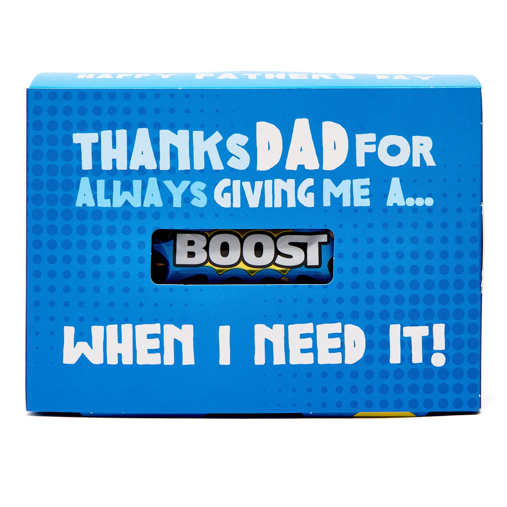 Dad Boost Bar Card