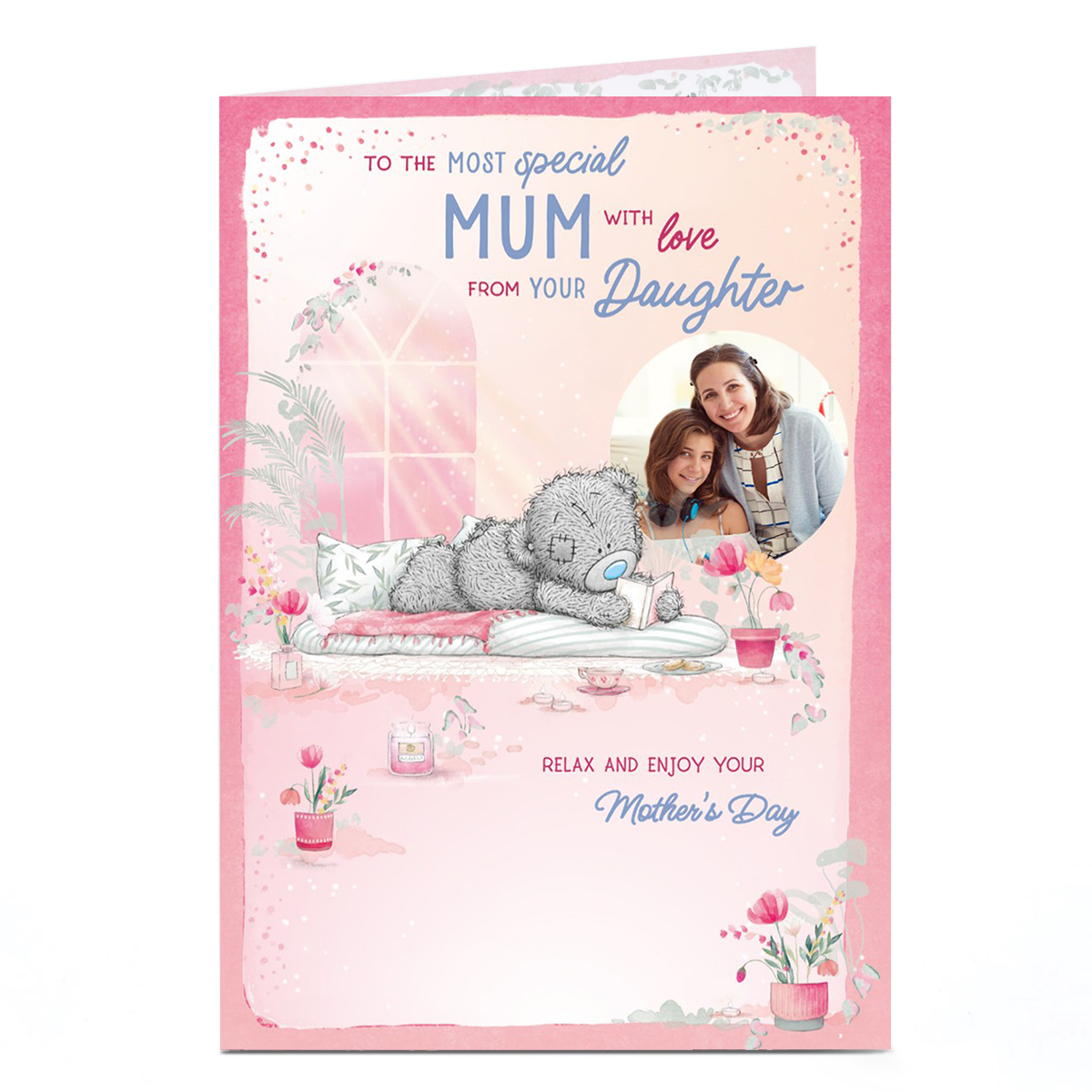 Photo Tatty Teddy Mother's Day Card - Most Special Mum From Your Daughter