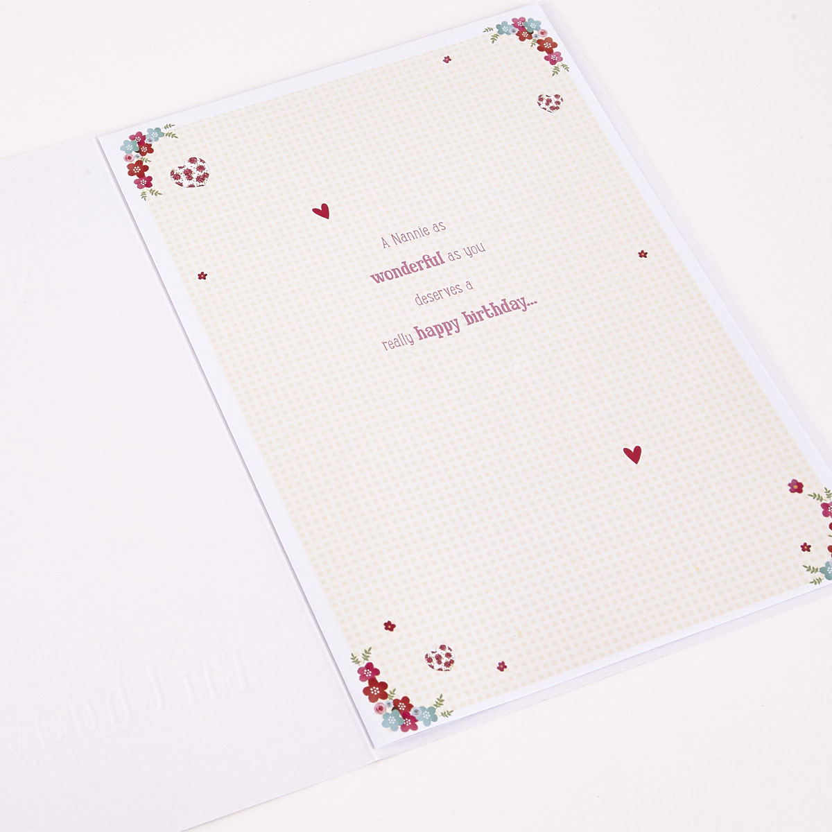 Signature Collection Birthday Card - Special Nannie