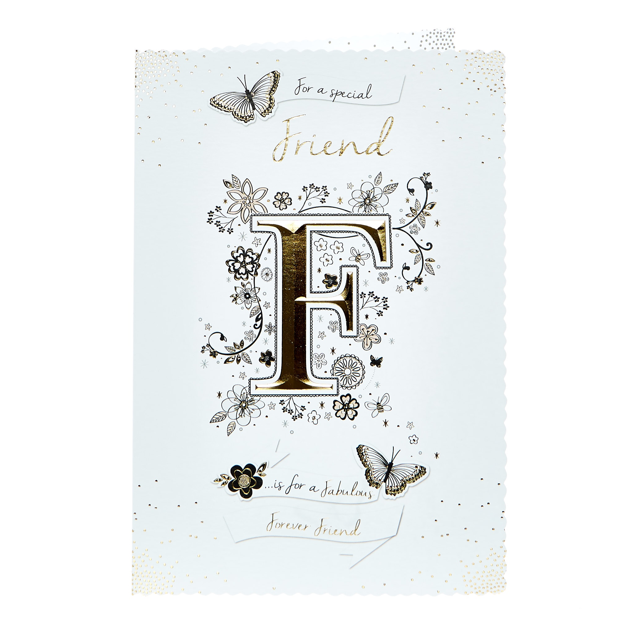 Birthday Card - F Is For Fabulous