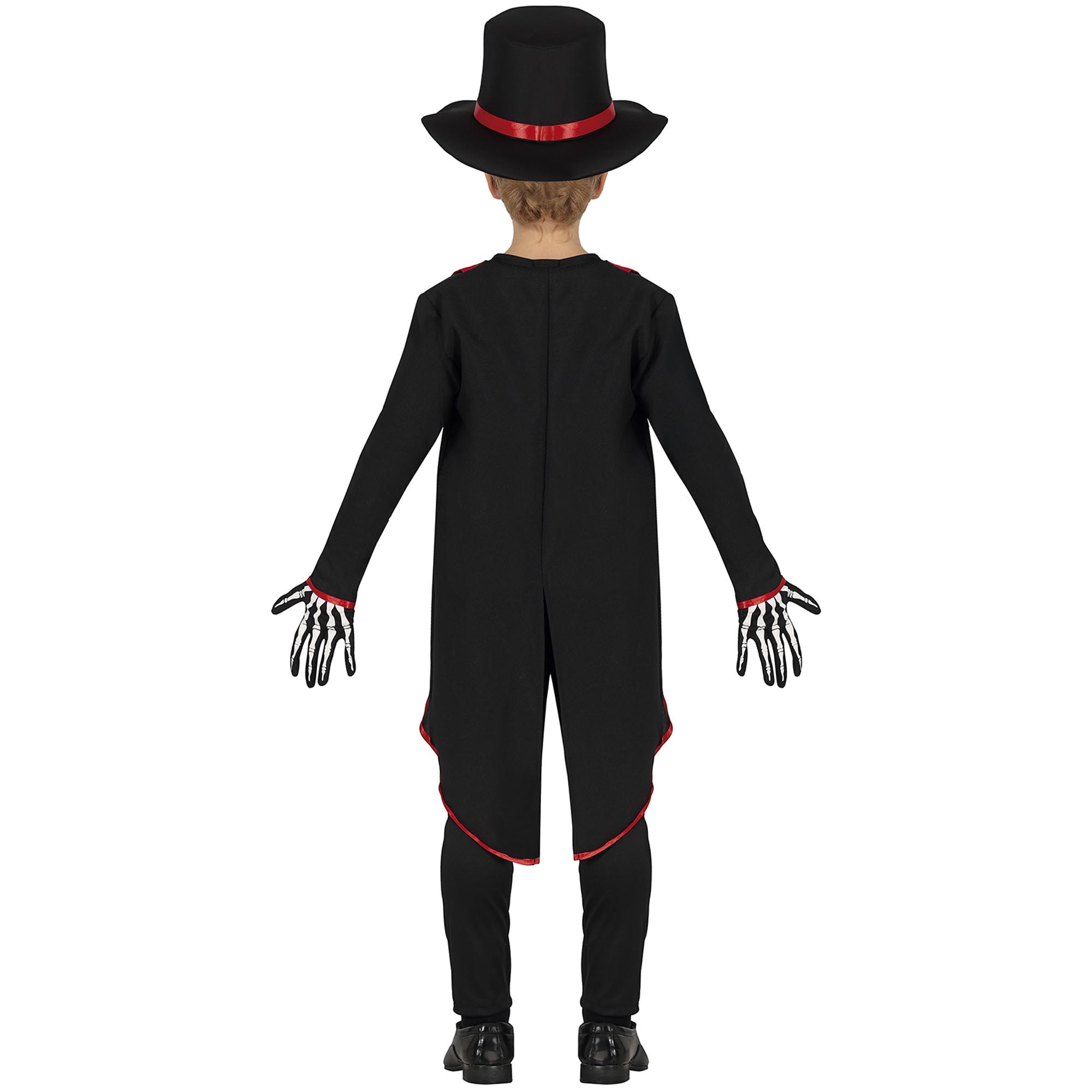 Elegant Skeleton Children's Fancy Dress Costume