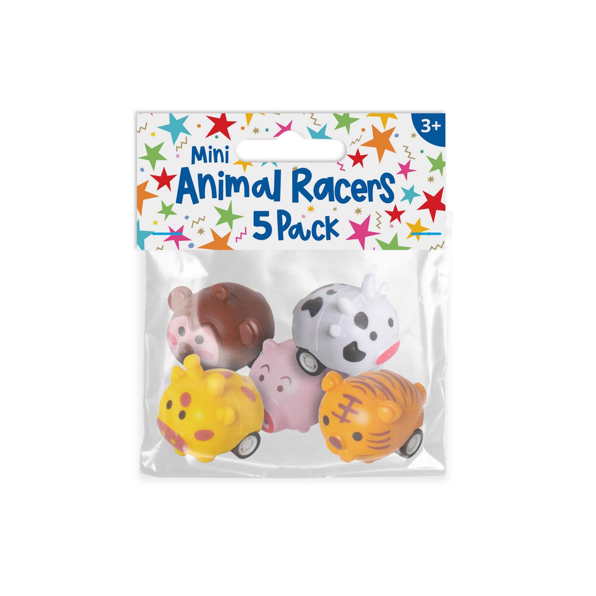 Mini Animal Racers - Pack of 5