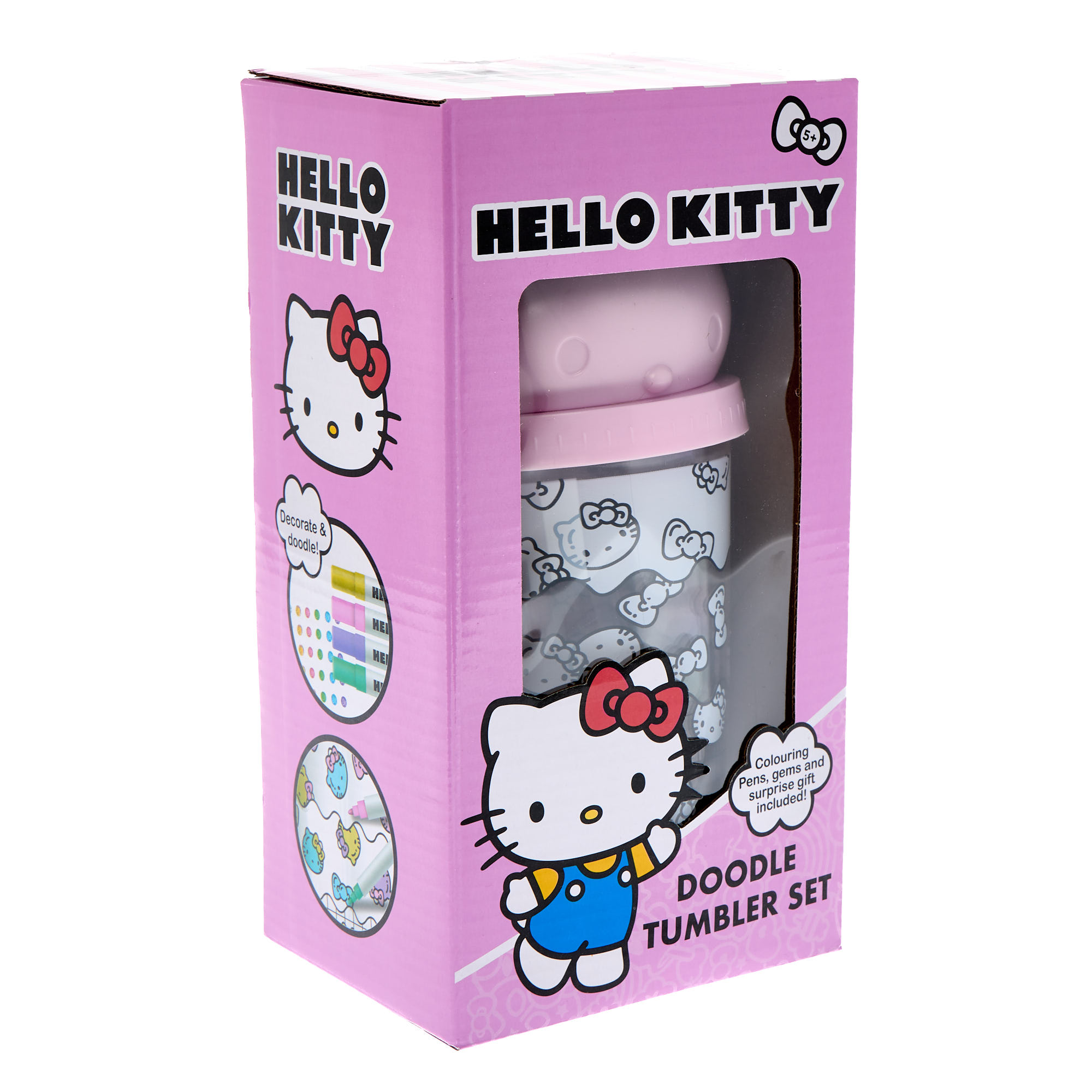 Hello Kitty Doodle Tumbler Set