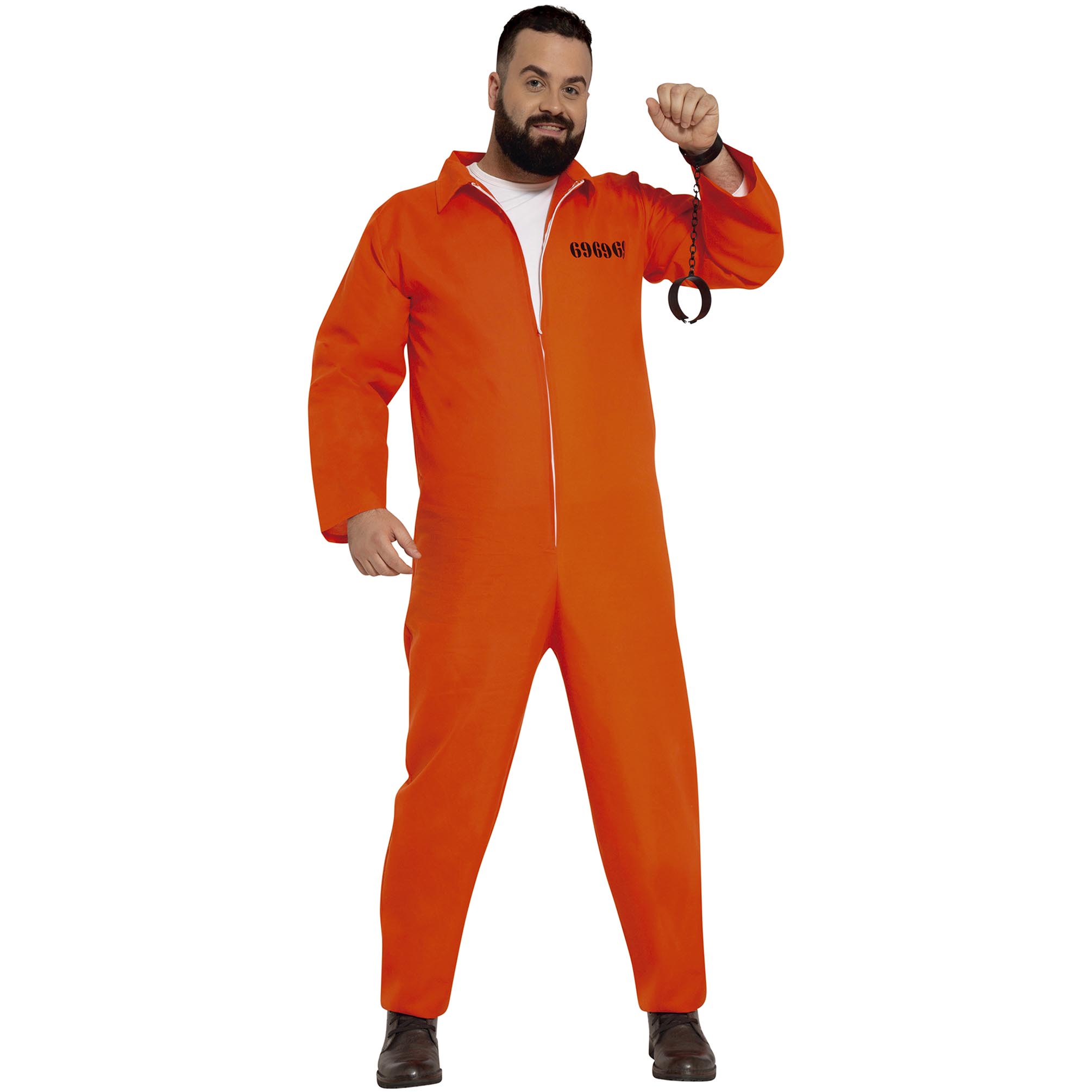 Convict Adult Fancy Dress Costume - Extra Large