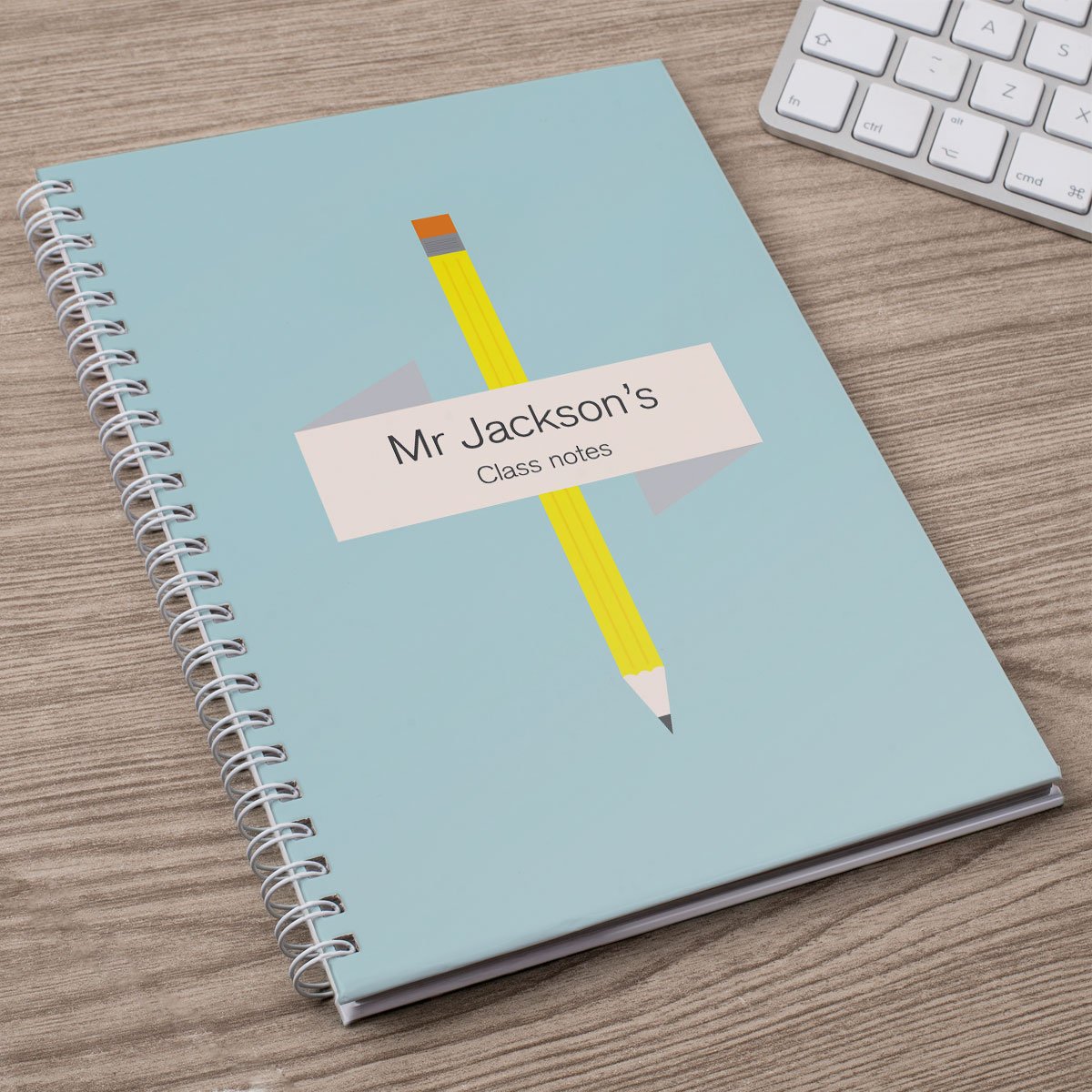 Personalised Pencil Notebook