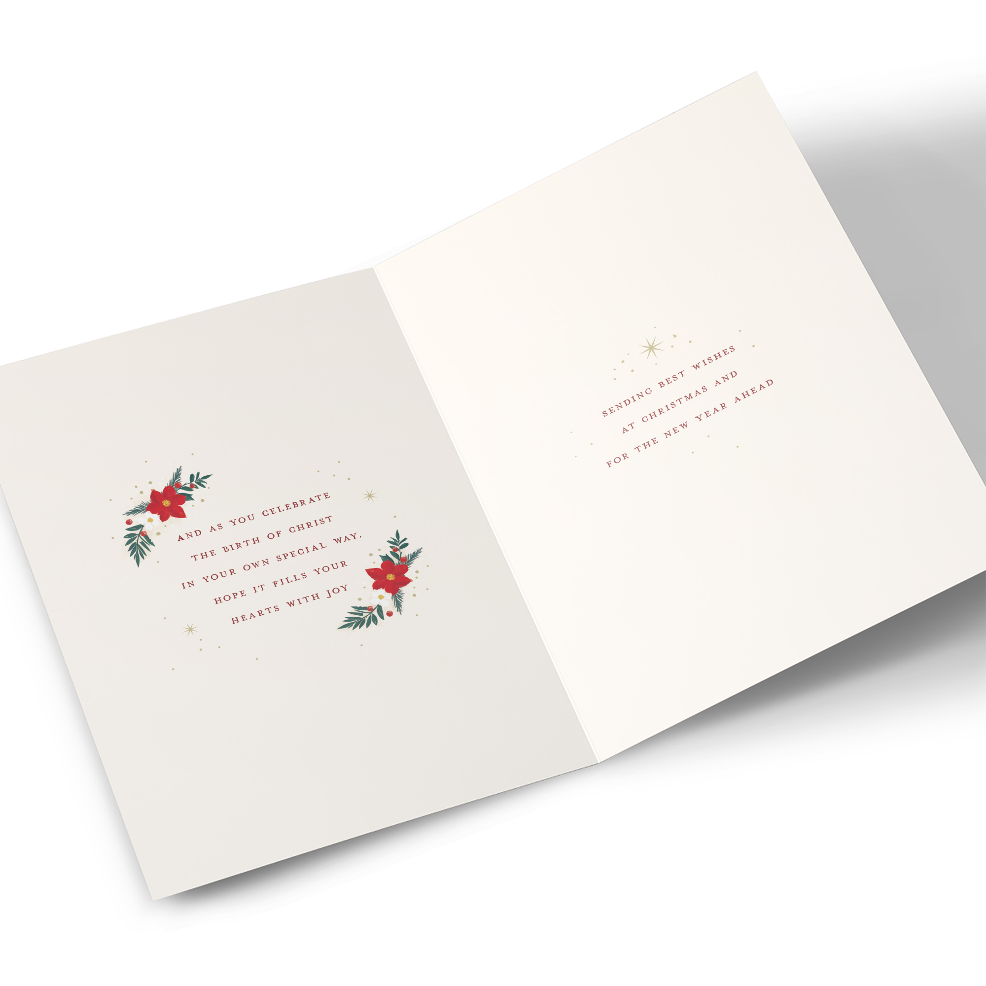 Christmas Card - God's Love Around You This Christmas, For Special Friends