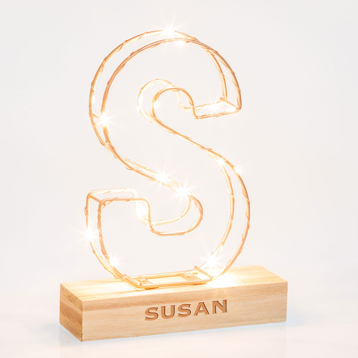 Personalised Lumi Letter Light
