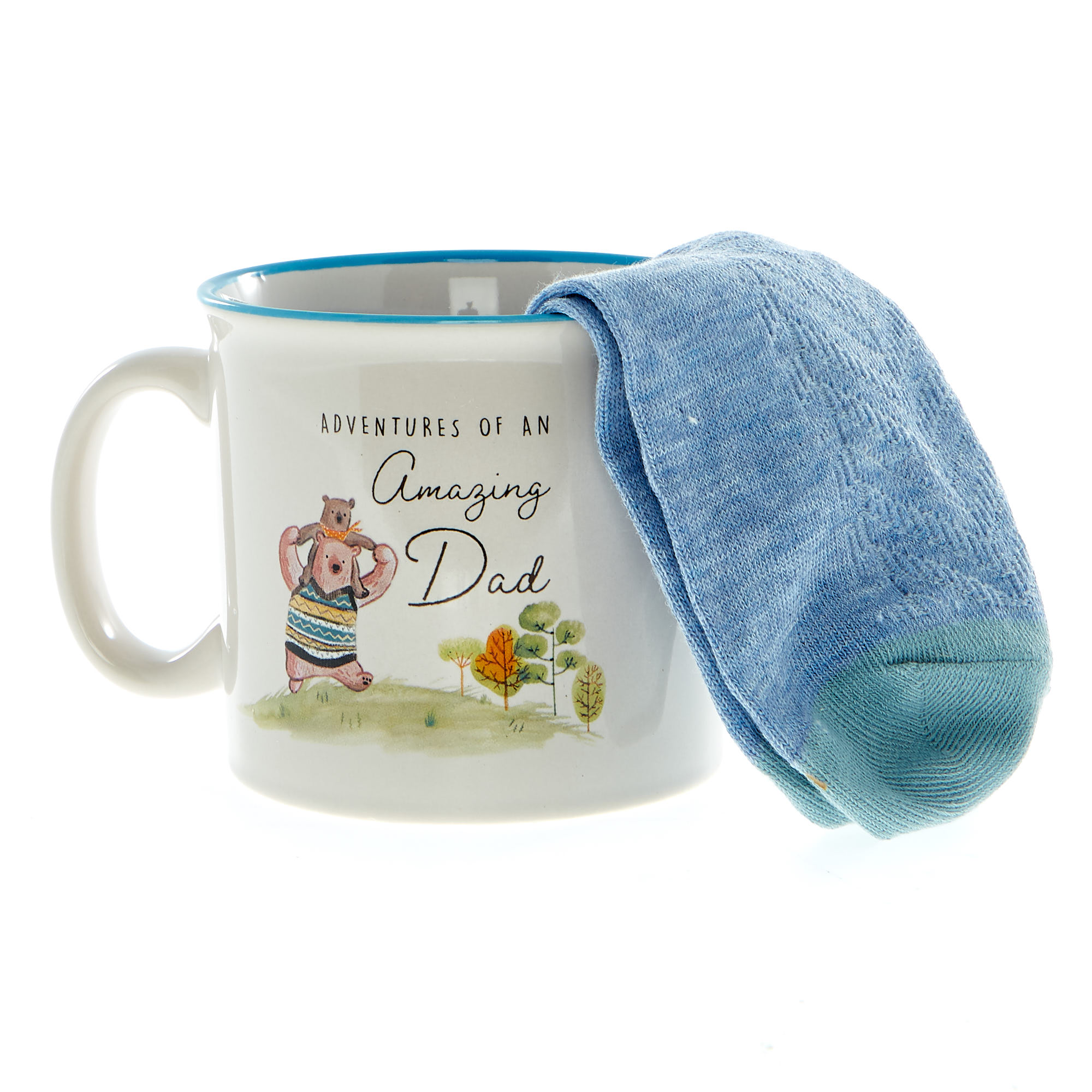 Amazing Dad Mug & Socks Gift Set