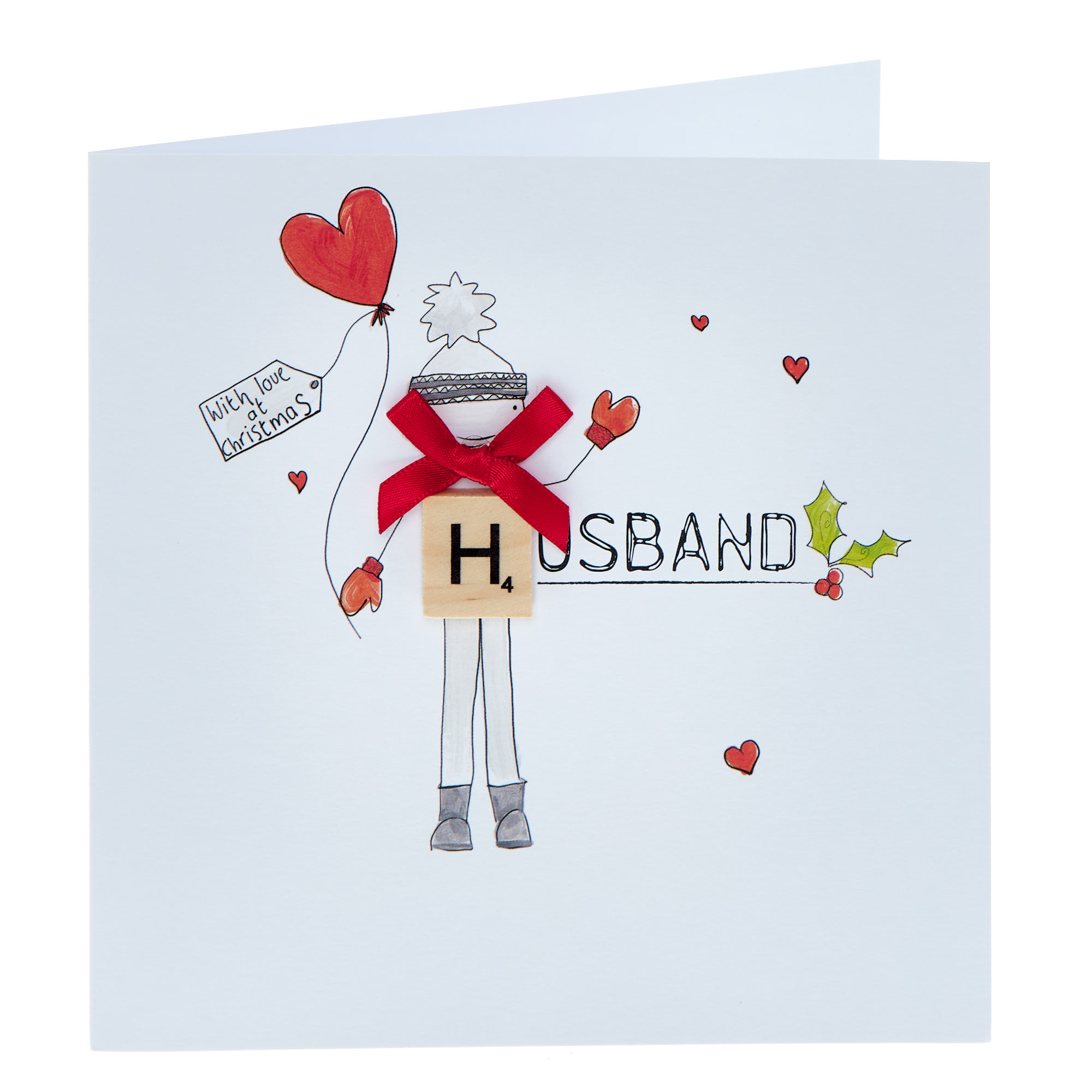 Bexy Boo Husband Christmas Card