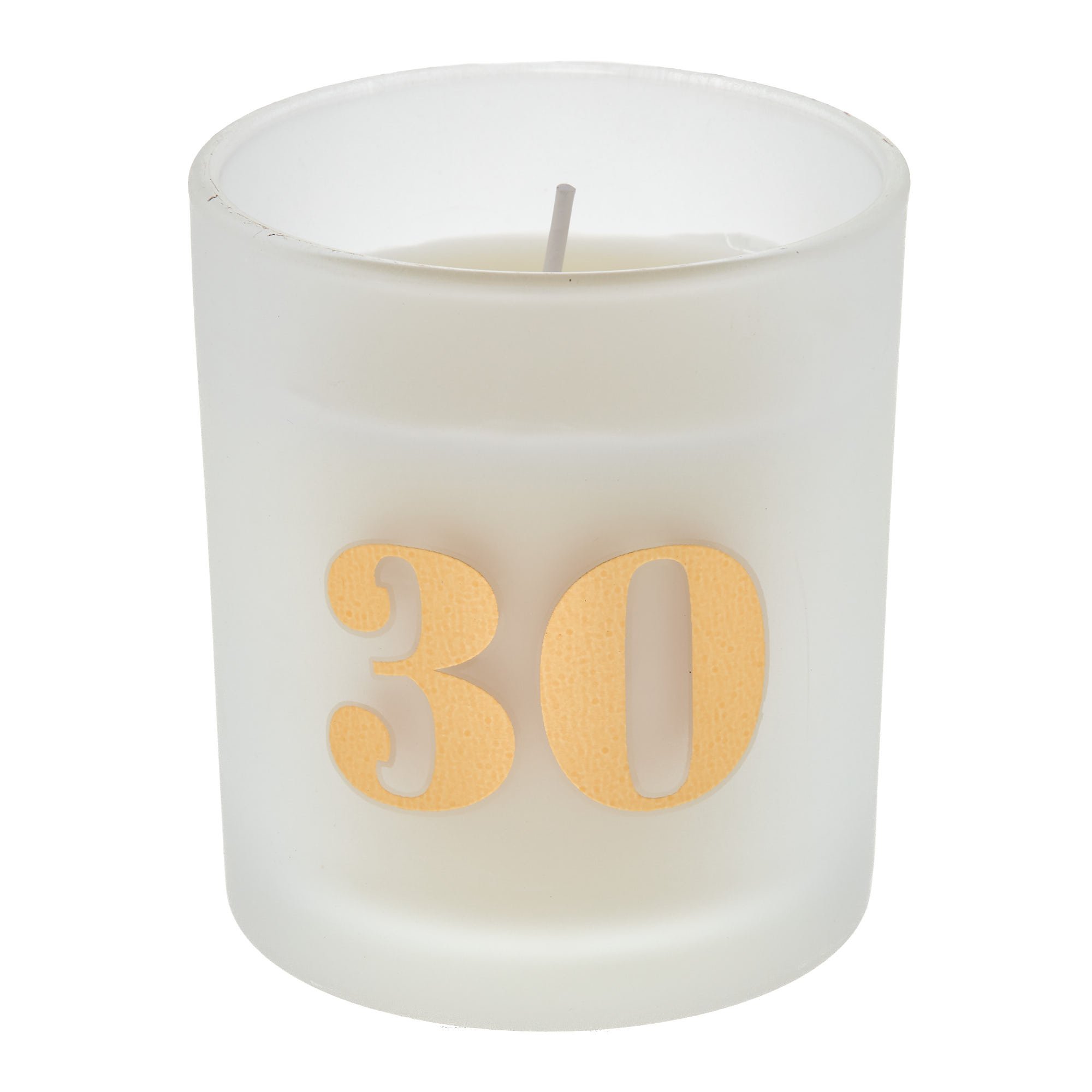 30th Birthday Pomegranate Scented Candle