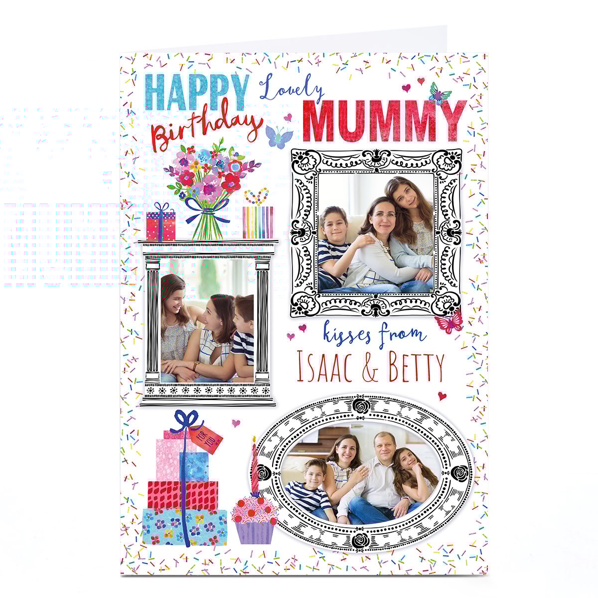 Photo Nik Golesworthy Birthday Card - Lovely Mummy