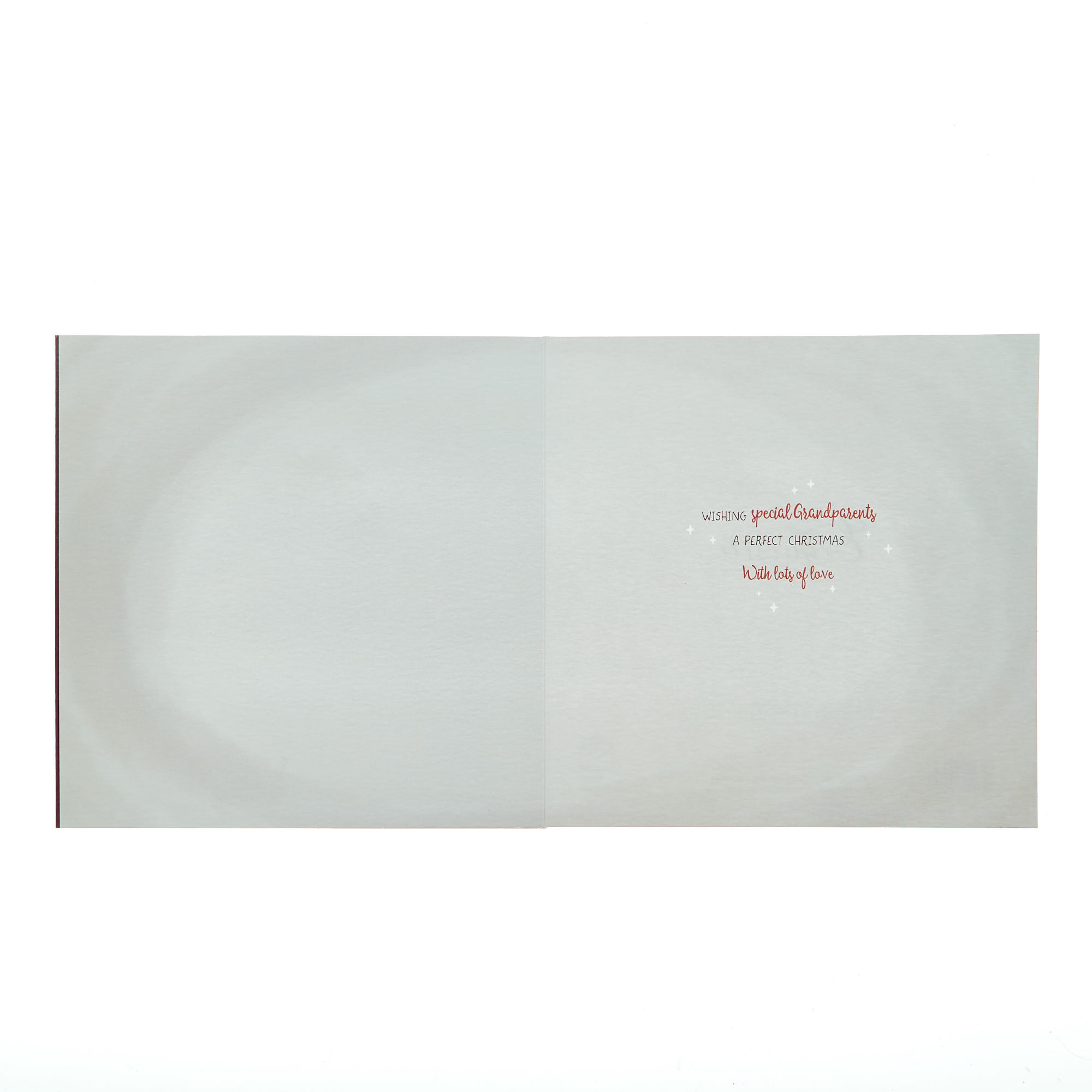 Exquisite Christmas Card - Grandma & Grandad Snow Globe