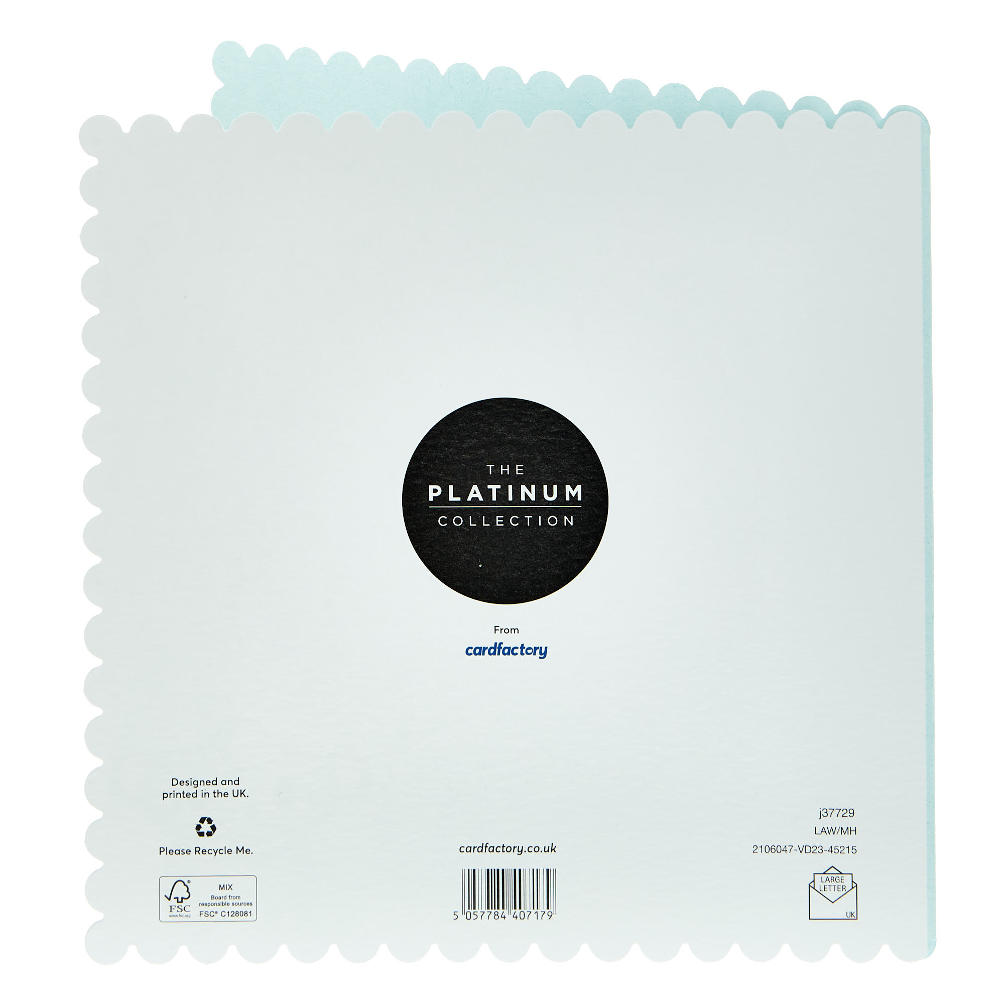 Platinum Valentine's Day Card - Husband Koala