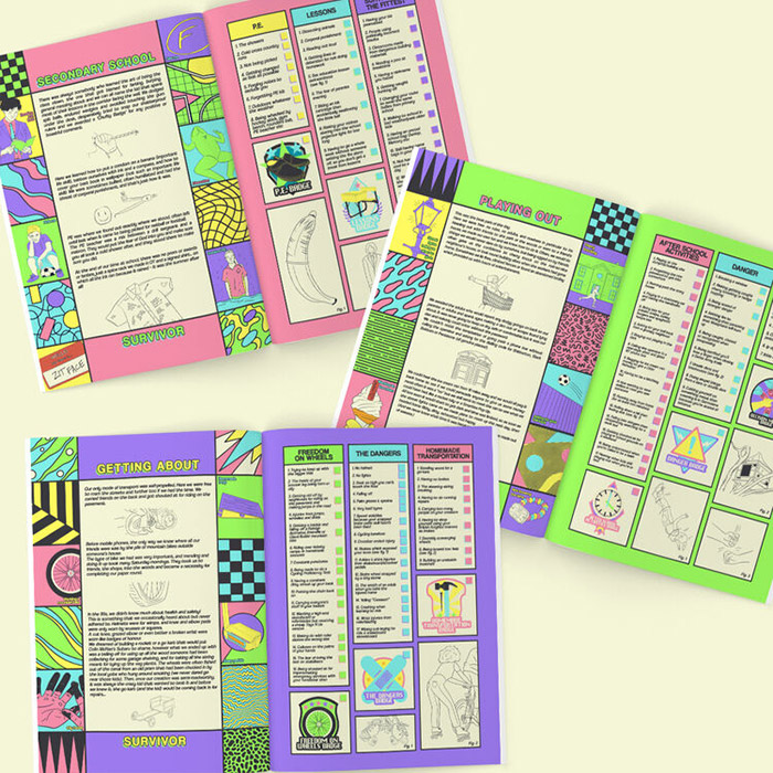 Personalised 1990s Nostalgia Survival Book - Paperback