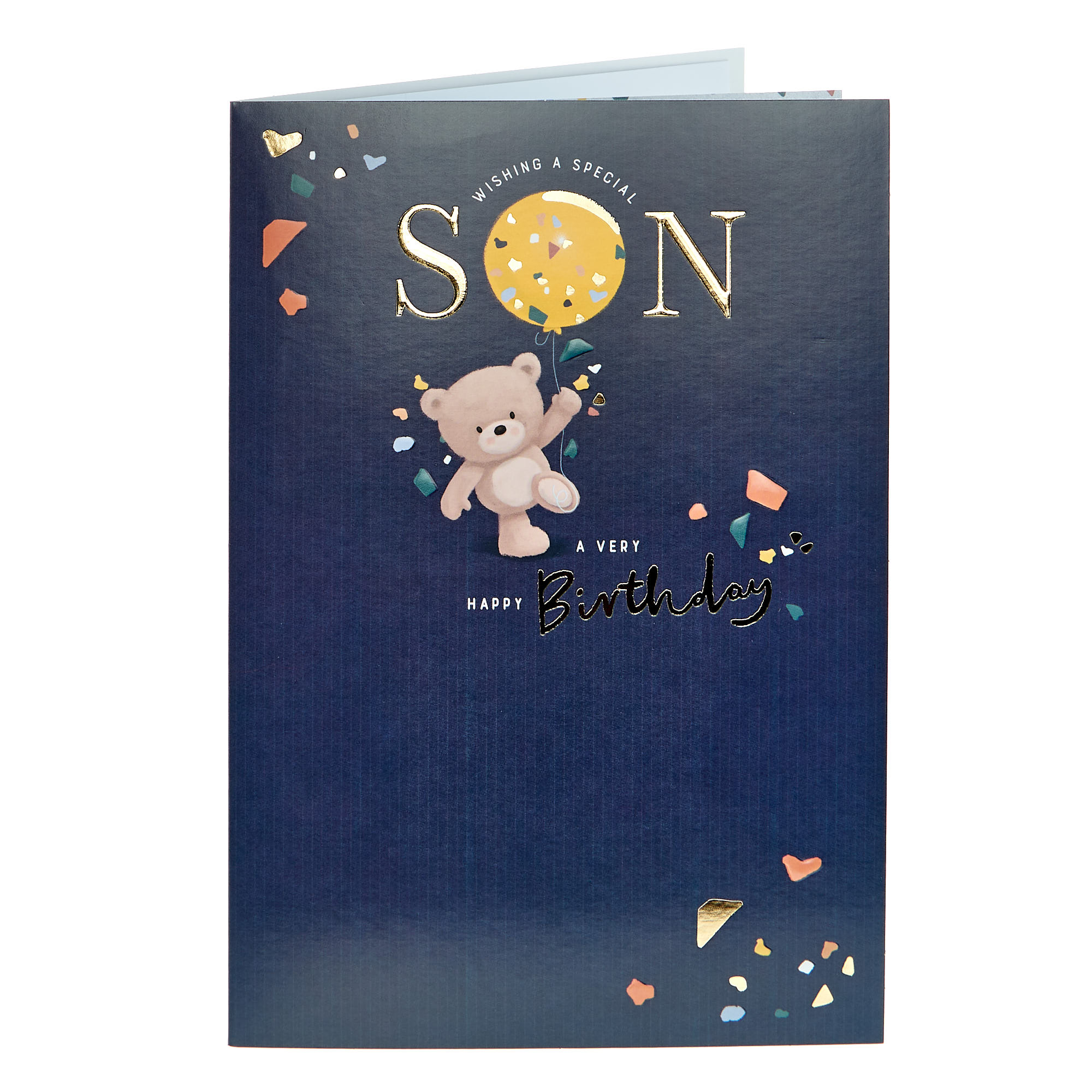 Son Special Hugs Birthday Card