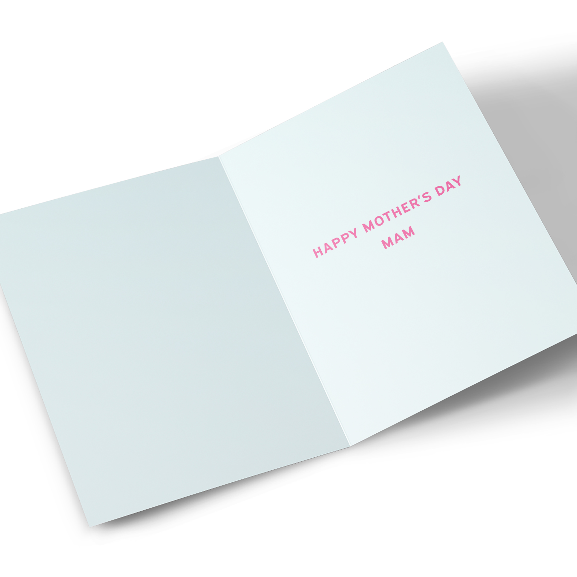 Mother's Day Card - Mam Huge Glass Of Wine