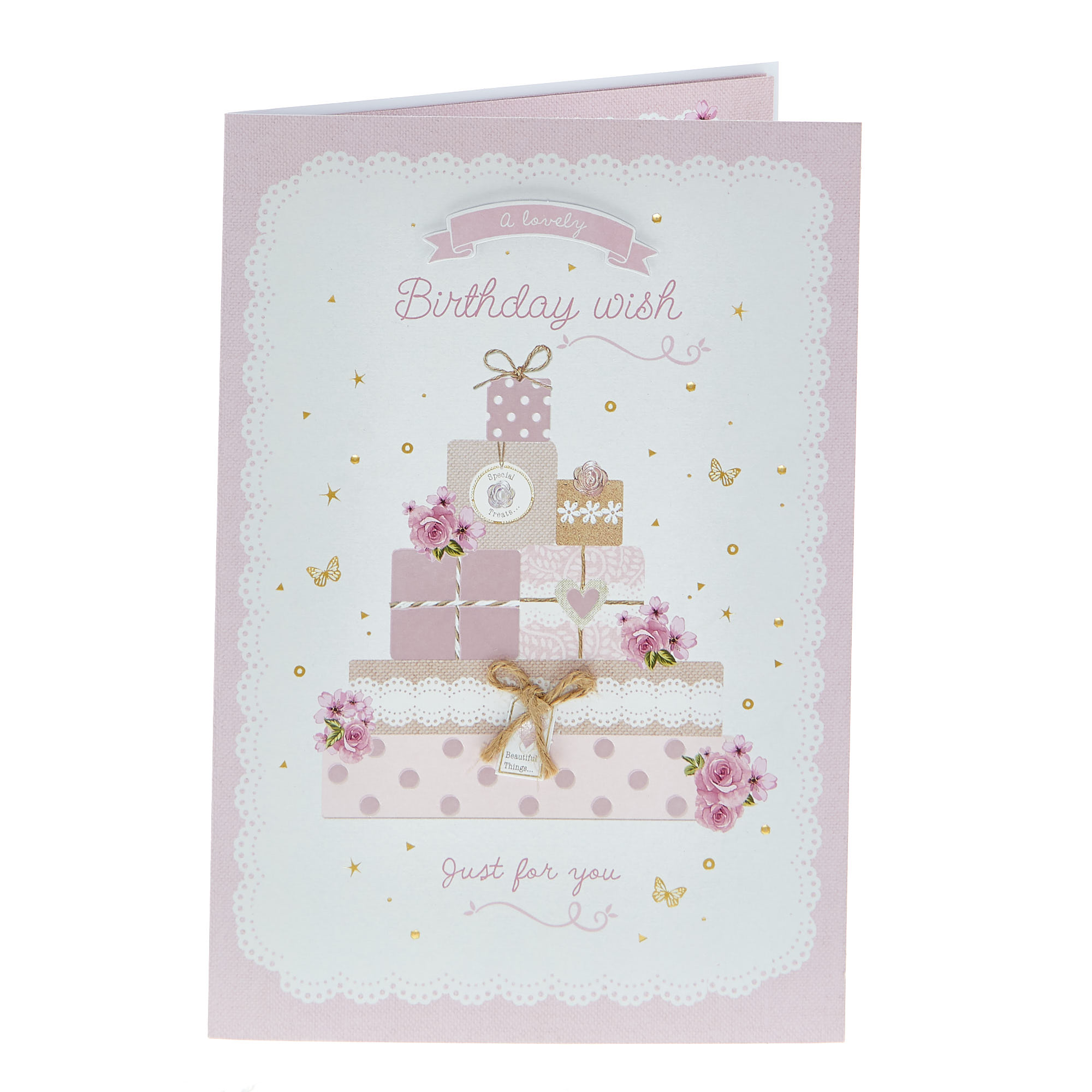 Birthday Card - A Lovely Wish Just For You