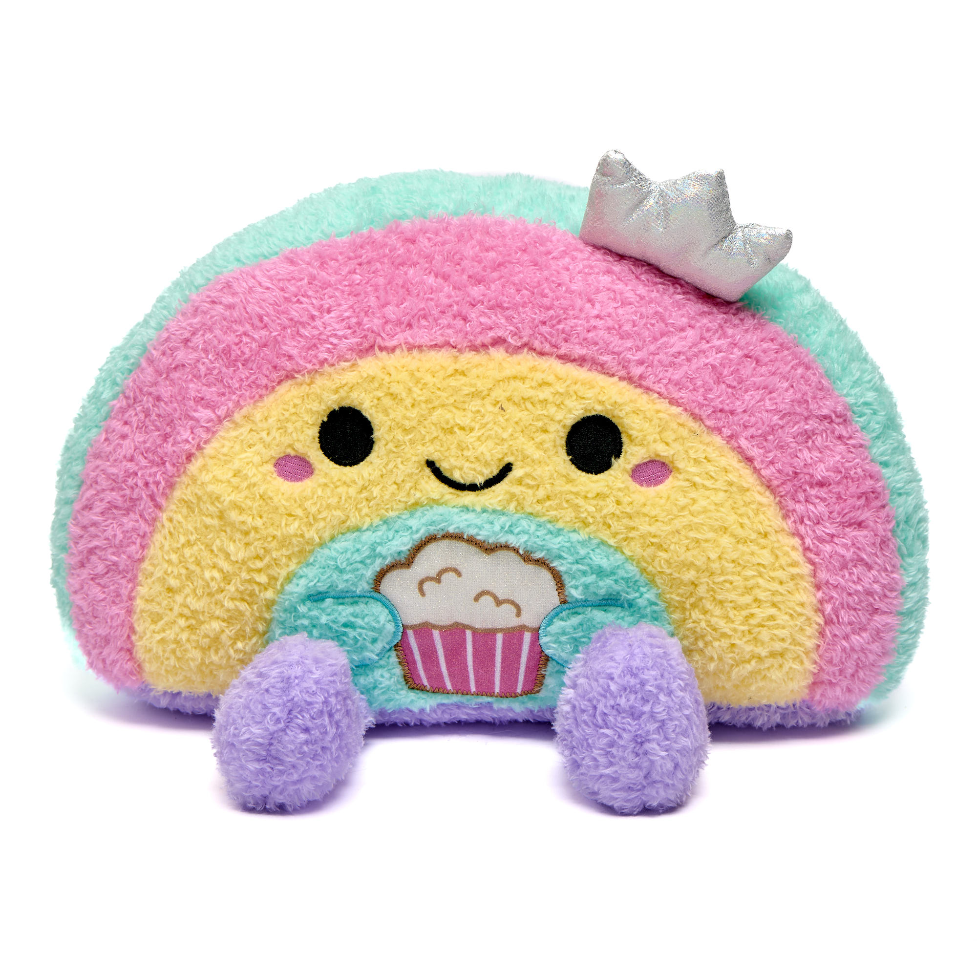 Rainbow & Popcorn Soft Toy