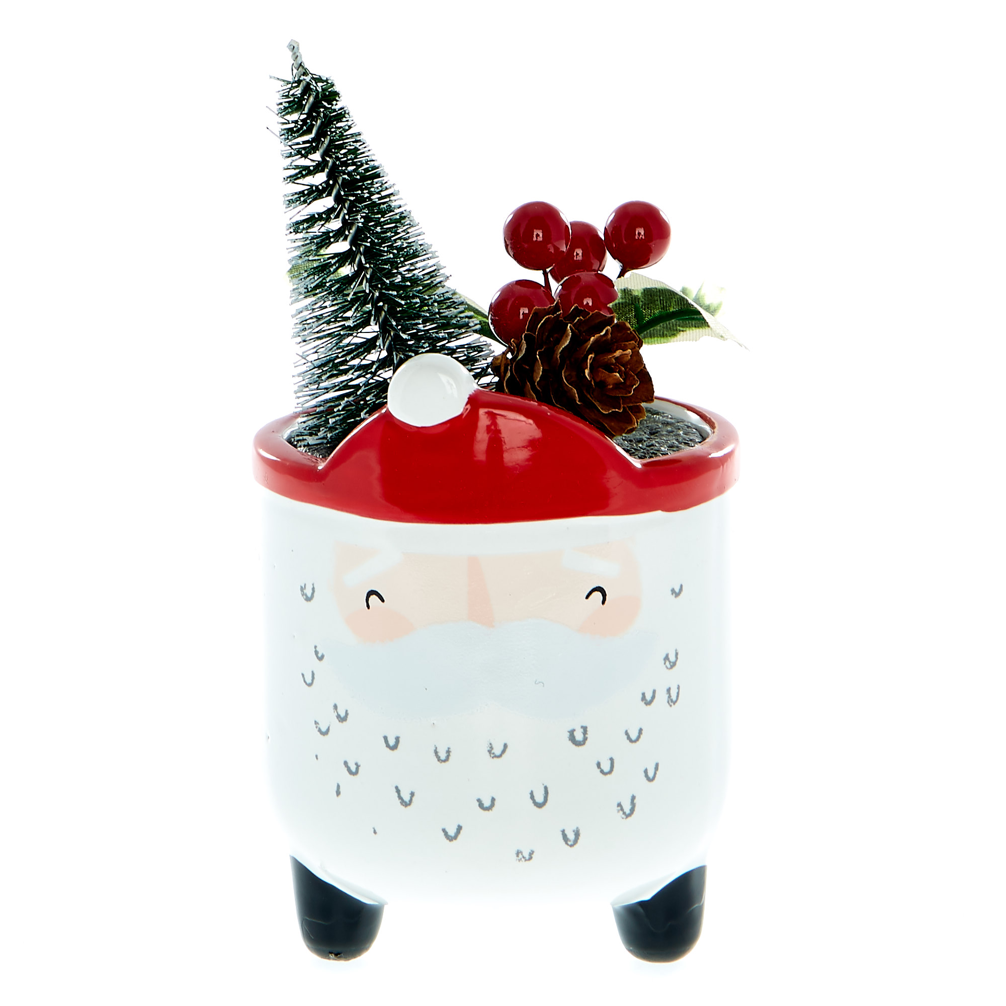 Santa Clause Christmas Planter